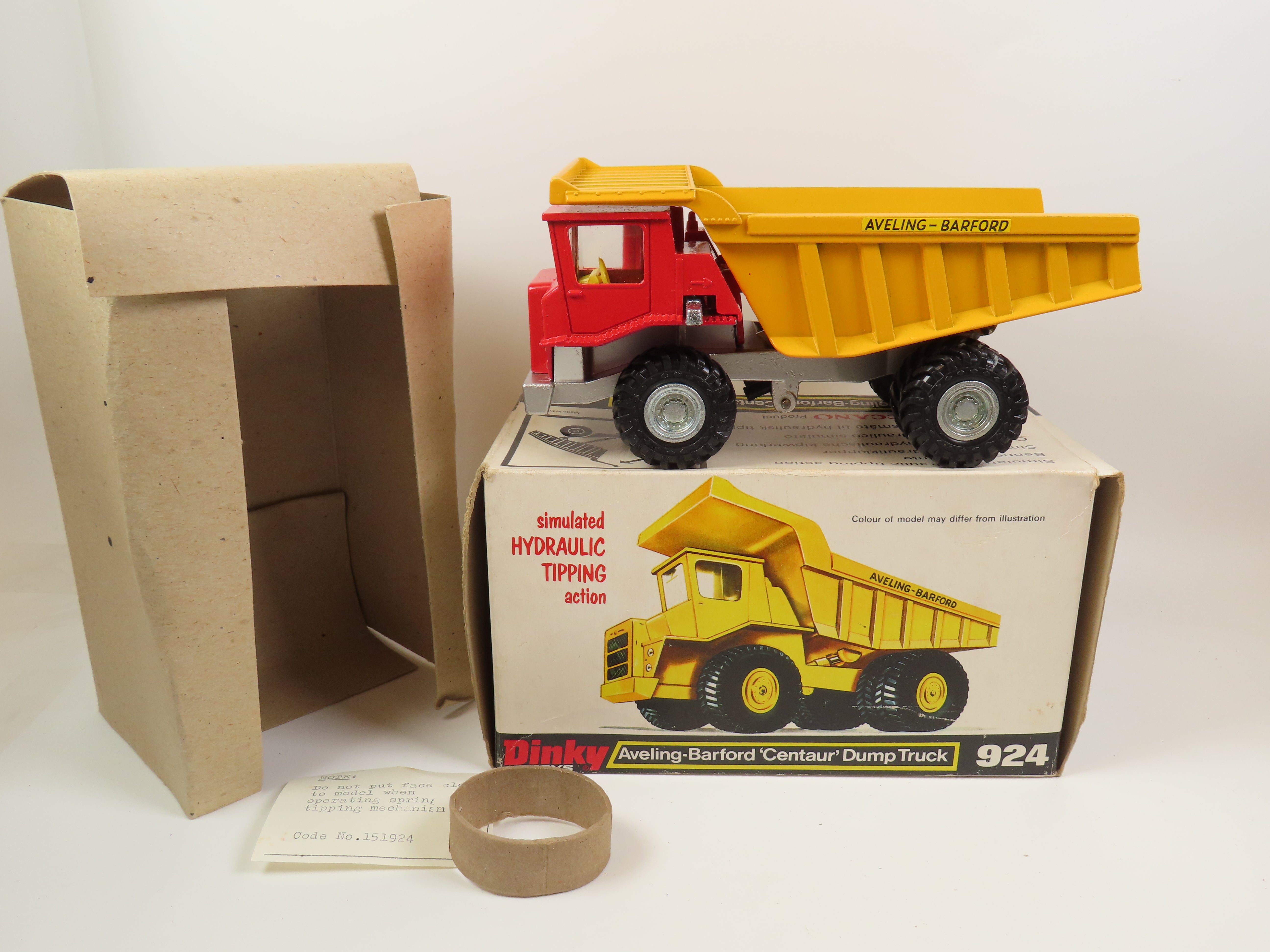 Camion Benne Dinky Toys Aveling Barford Centaur - Angleterre, échelle 1:43, Occasion
