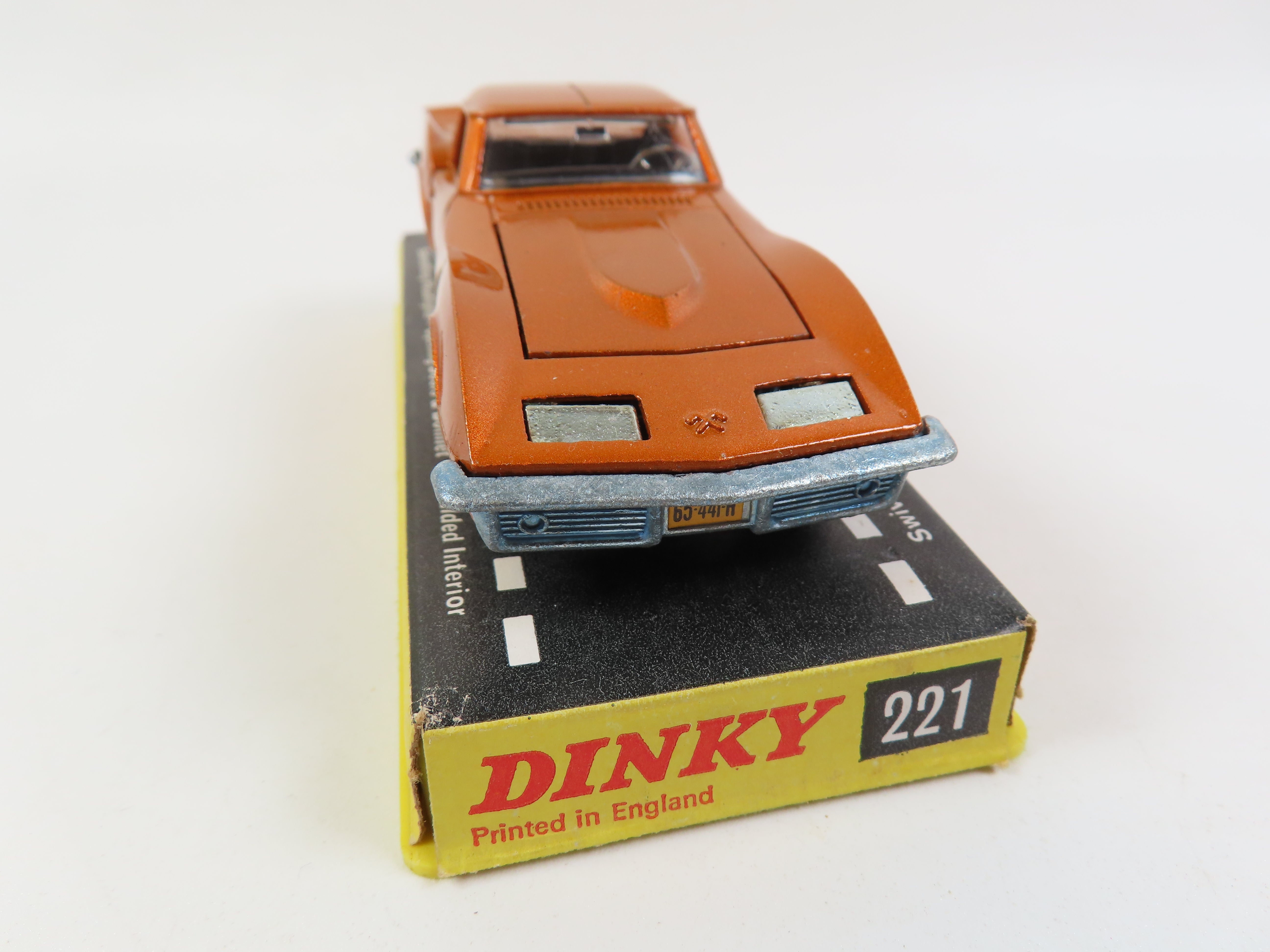 Dinky 221 Corvette Stingray, Mint/Boxed! – Andrew Clark Models