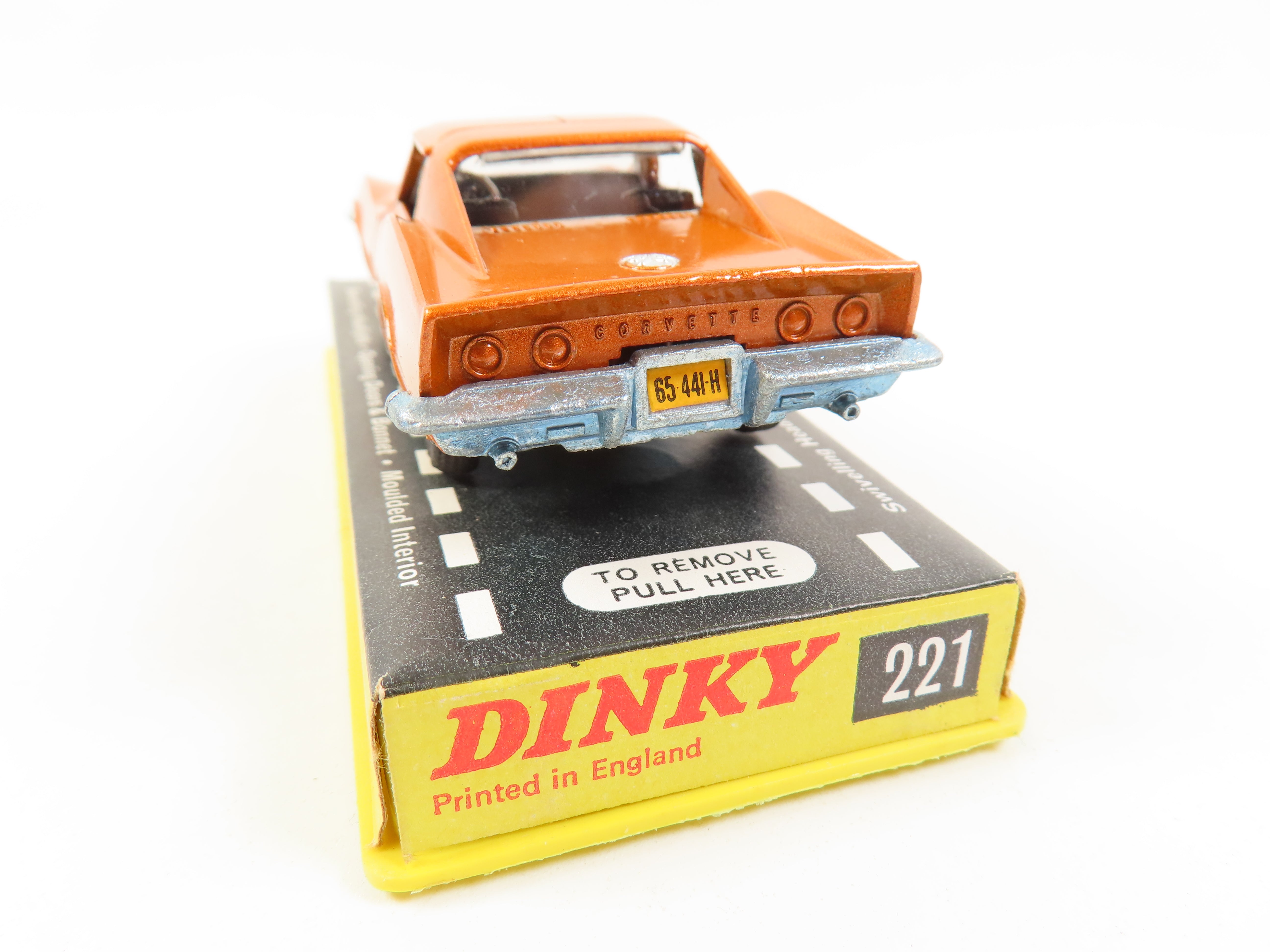 Dinky 221 Corvette Stingray, Mint/Boxed! – Andrew Clark Models