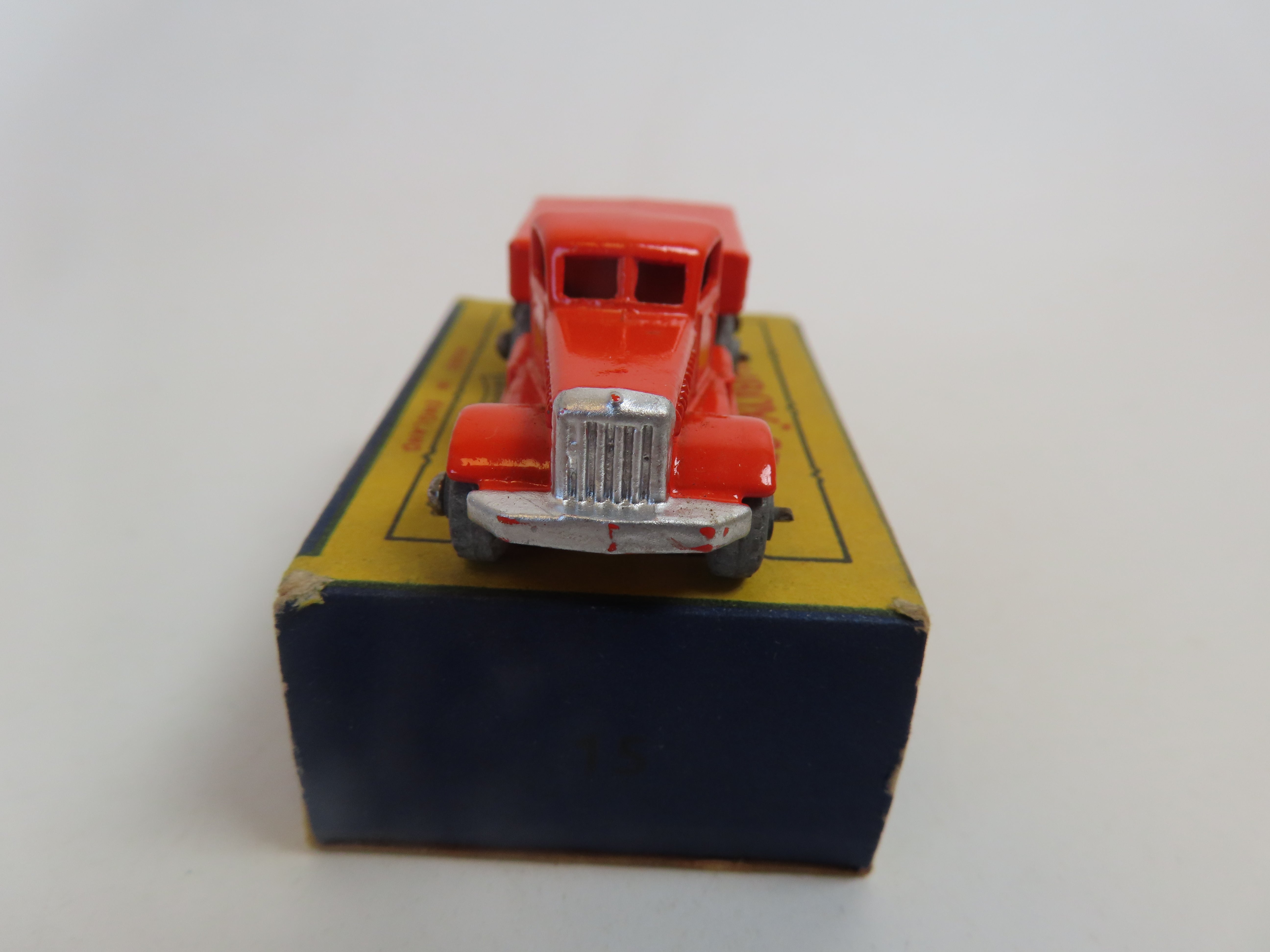 Matchbox 15a Prime Mover - Orange/Silver trim - Mint Boxed