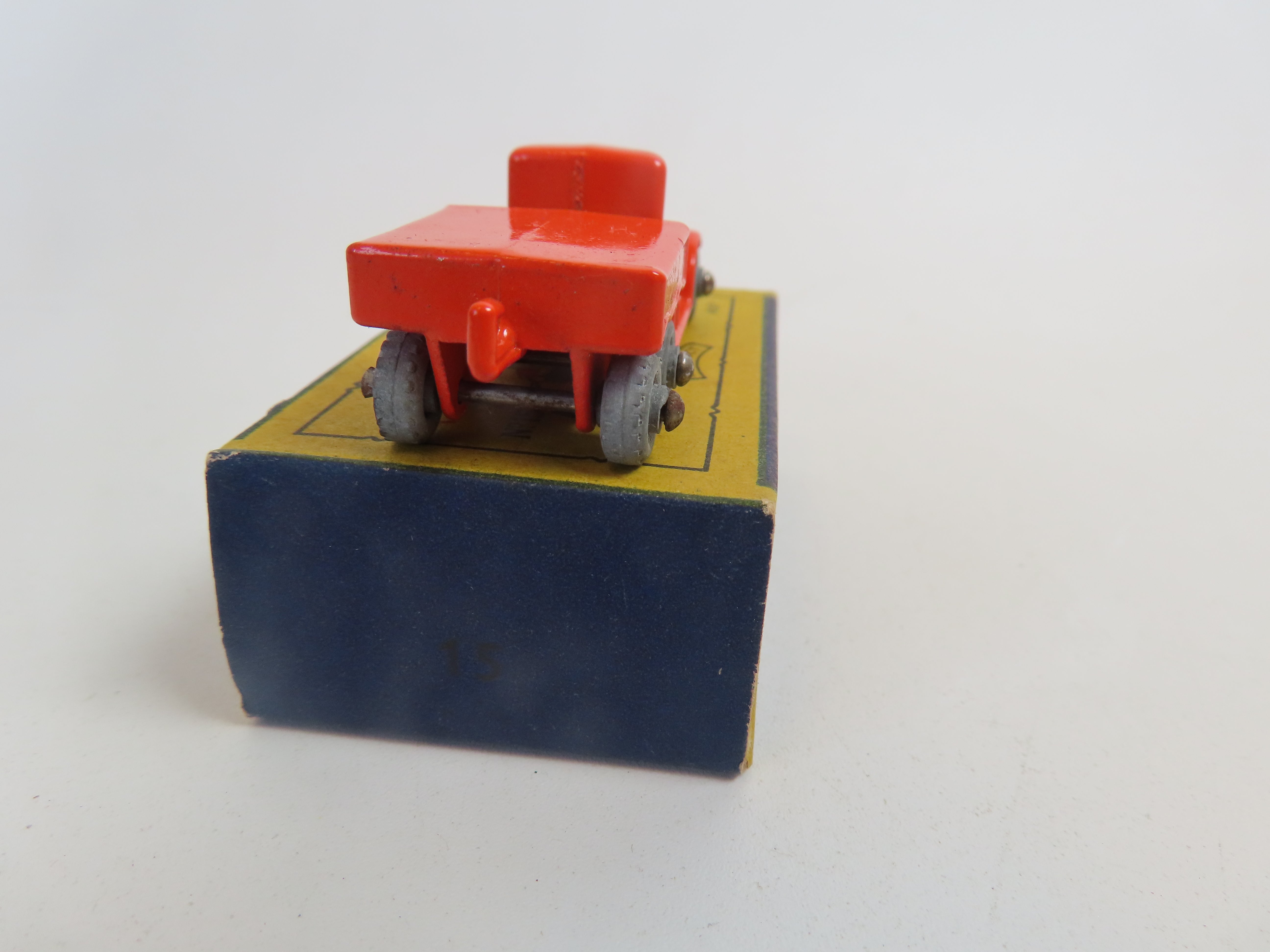 Matchbox 15a Prime Mover - Orange/Silver trim - Mint Boxed