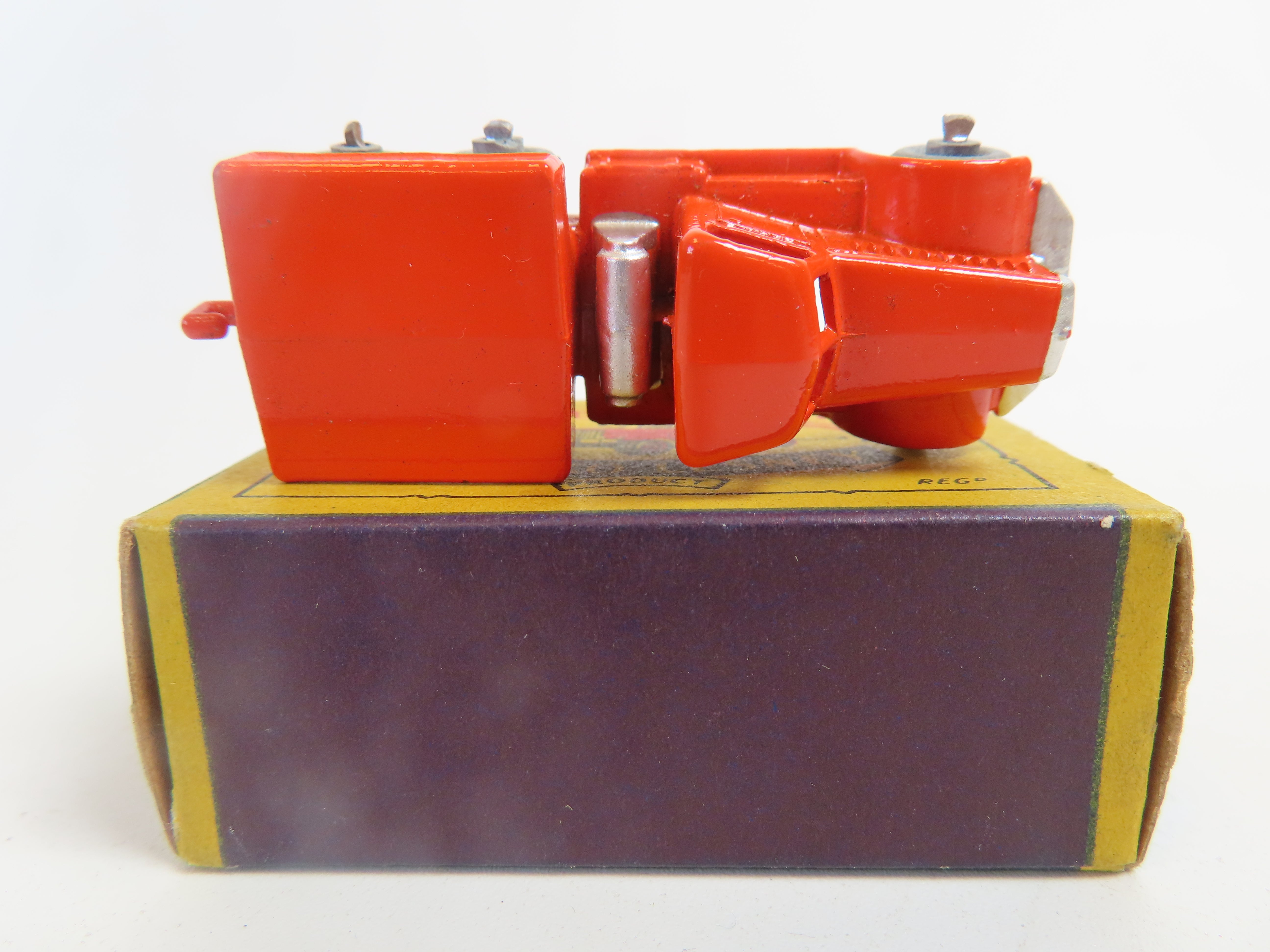 Matchbox 15a Prime Mover - Orange/Silver trim - Mint Boxed