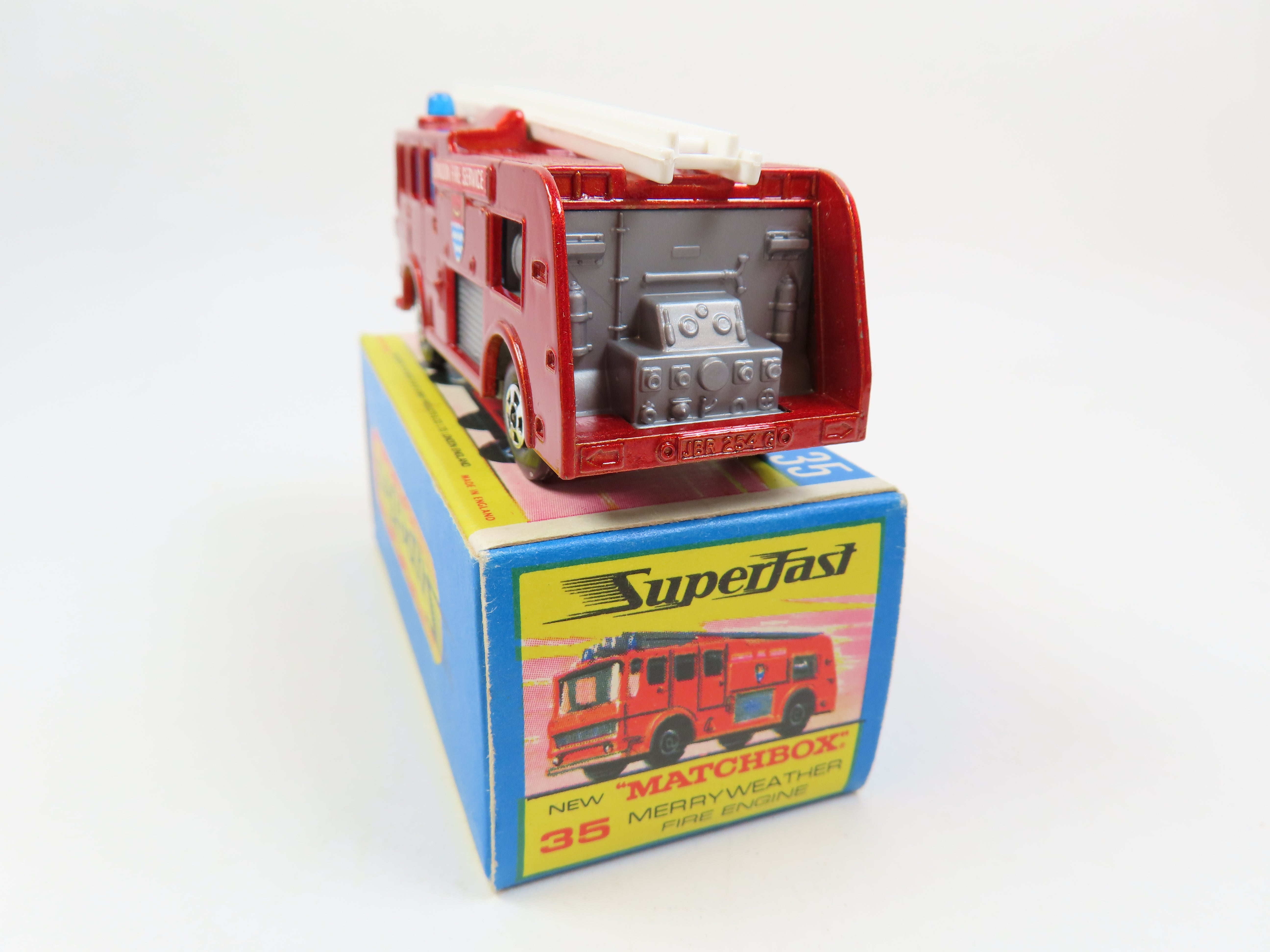 Matchbox Superfast 35 Merryweather Fire Engine, Mint/Boxed