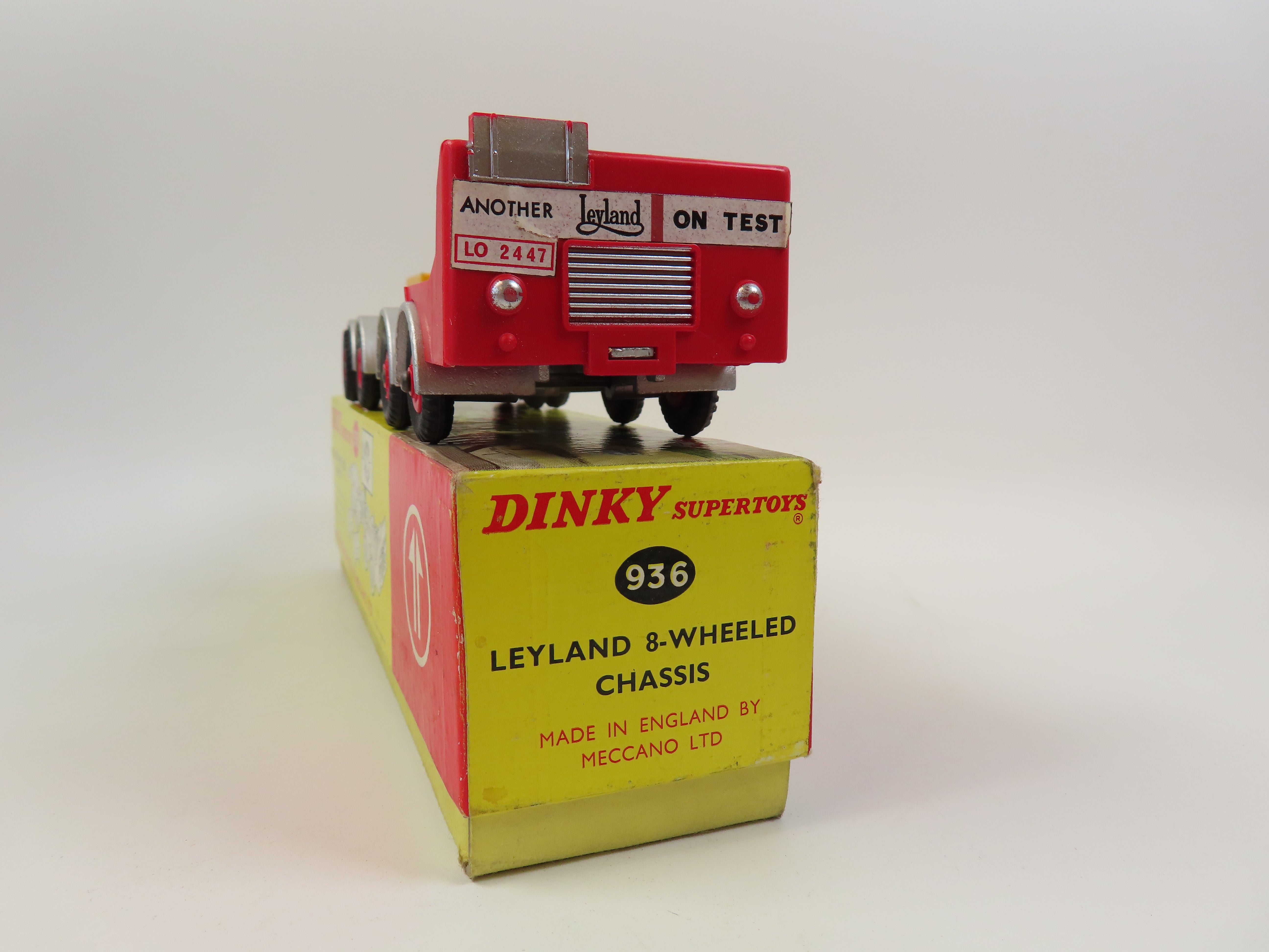 Dinky Supertoys 936 Leyland 8-Wheeled Chassis, Very Near Mint