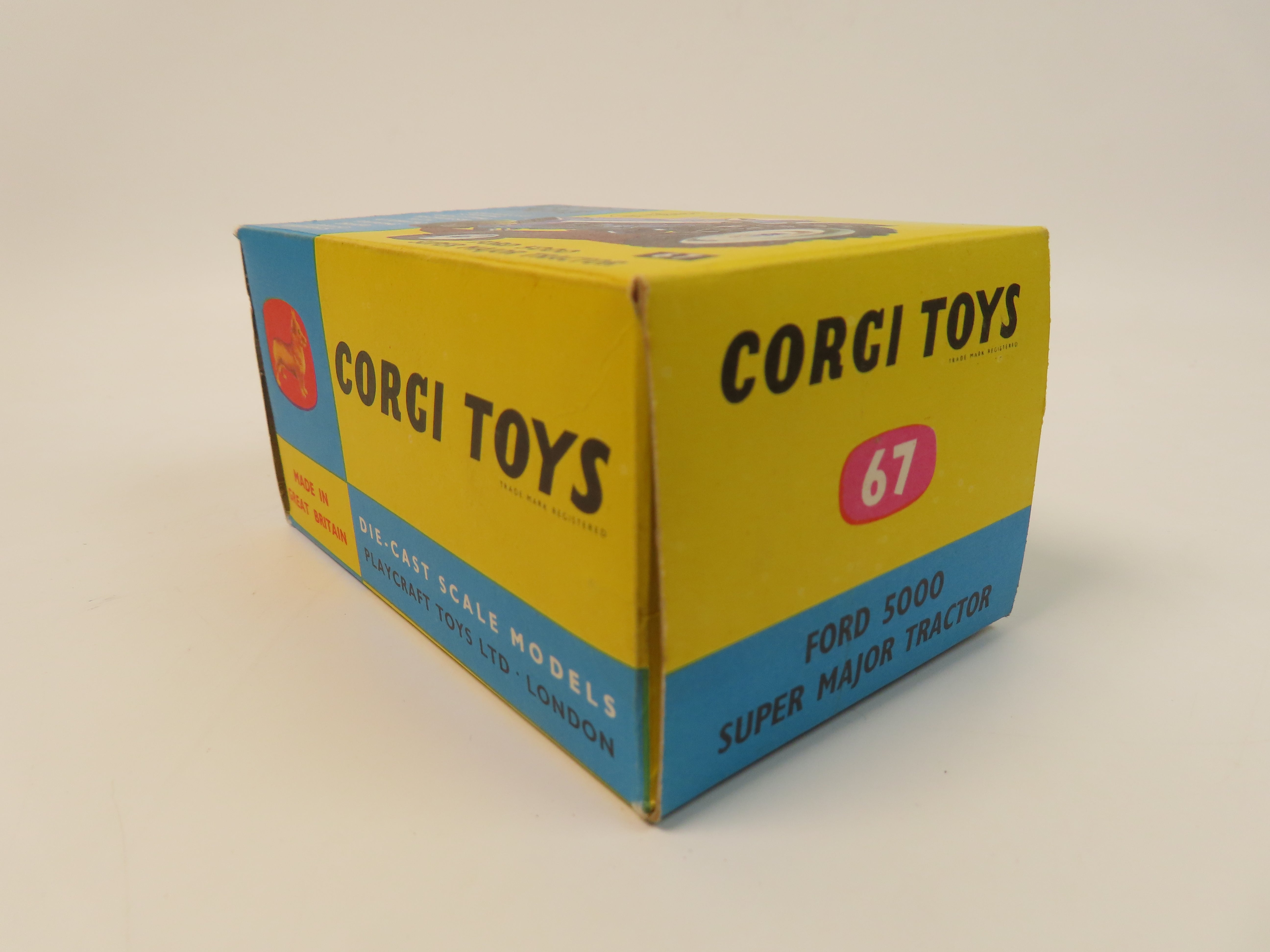 CORGI 67 - Ford 5000 Super Major Tractor - Original box (only