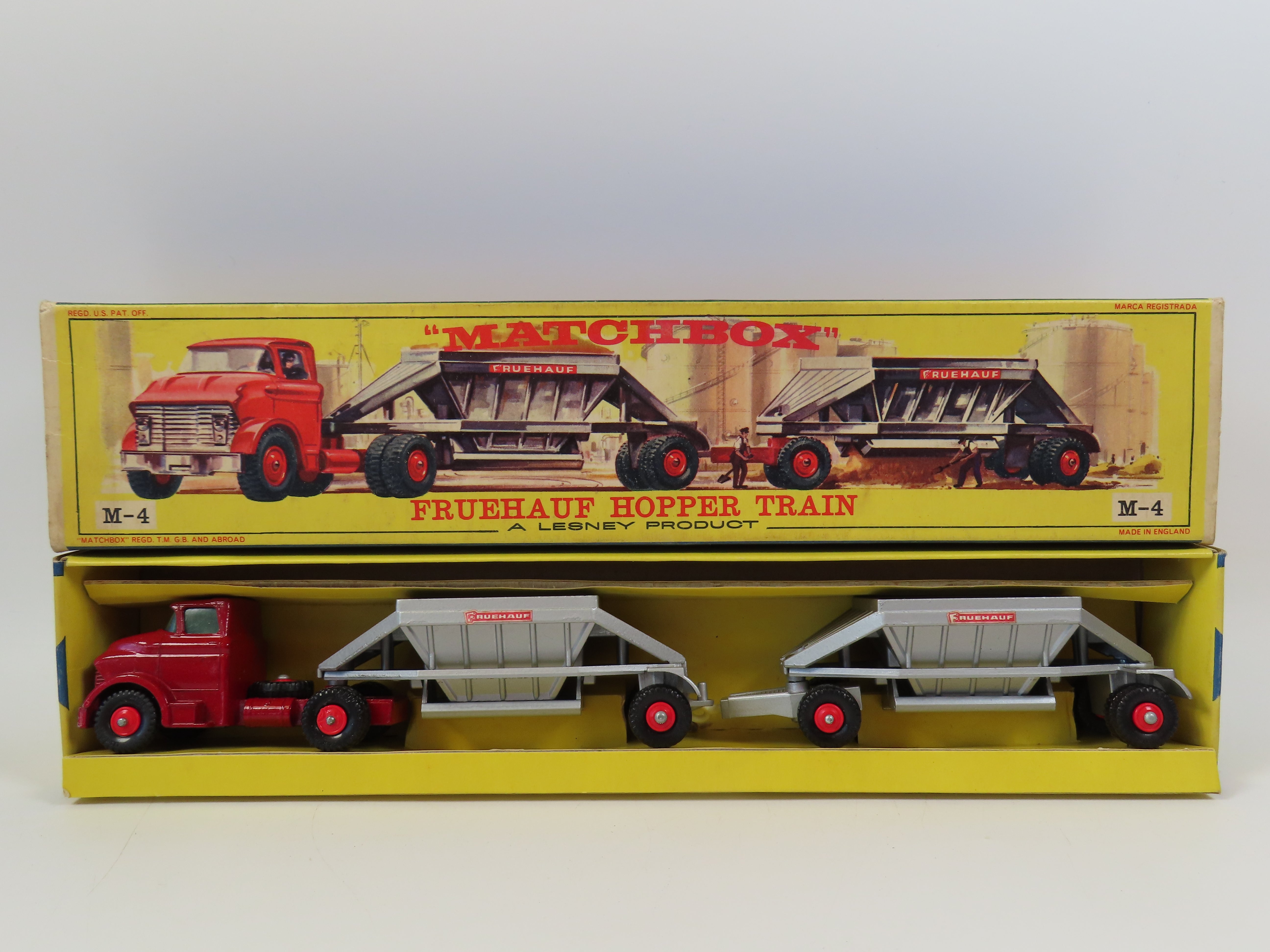 Matchbox Major Pack M-4 Fruehauf Hopper Train, Mint/Boxed! – Andrew ...