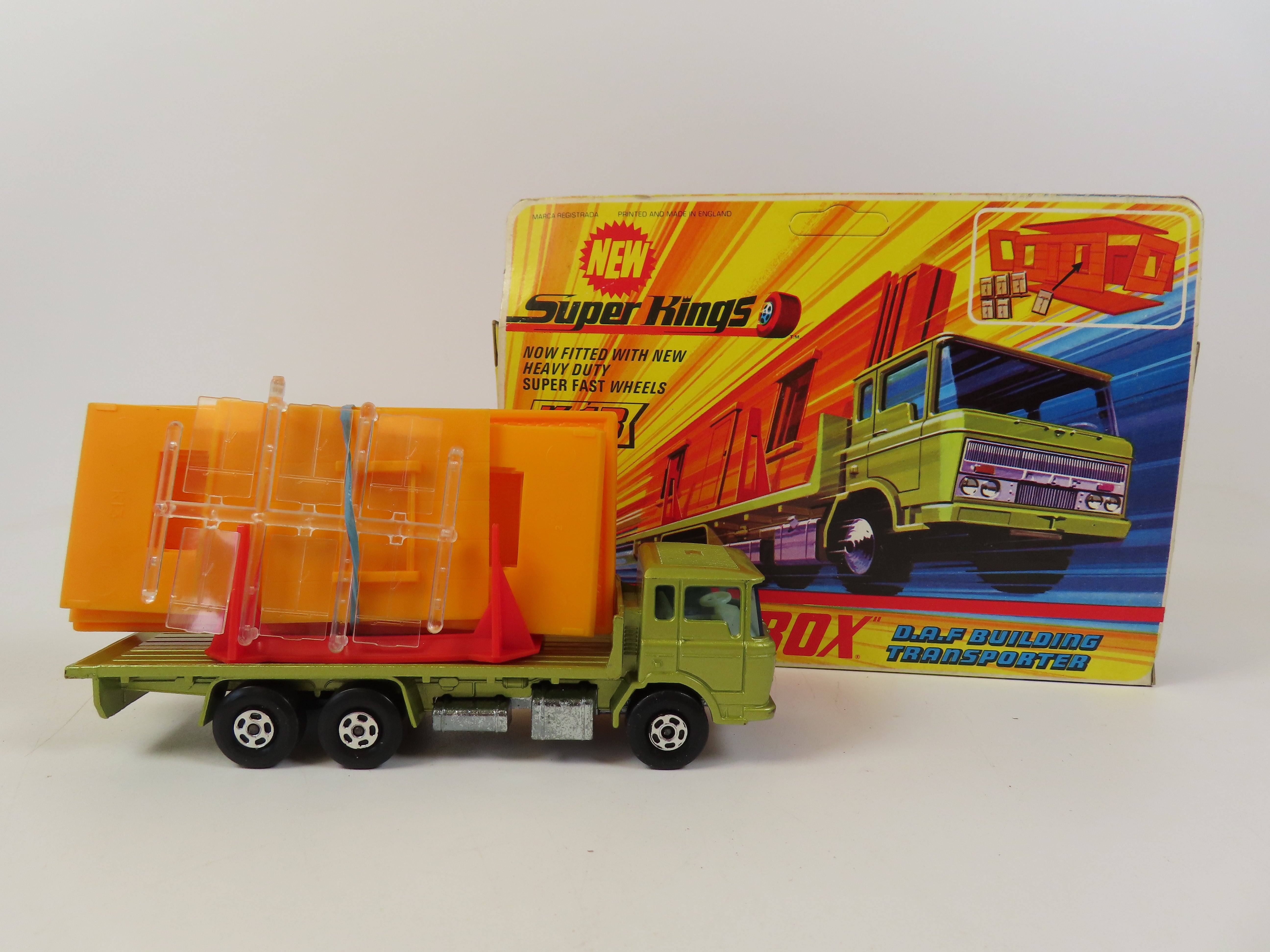 Matchbox King Size K-13 D.A.F. Building Transporter, Mint/Boxed!