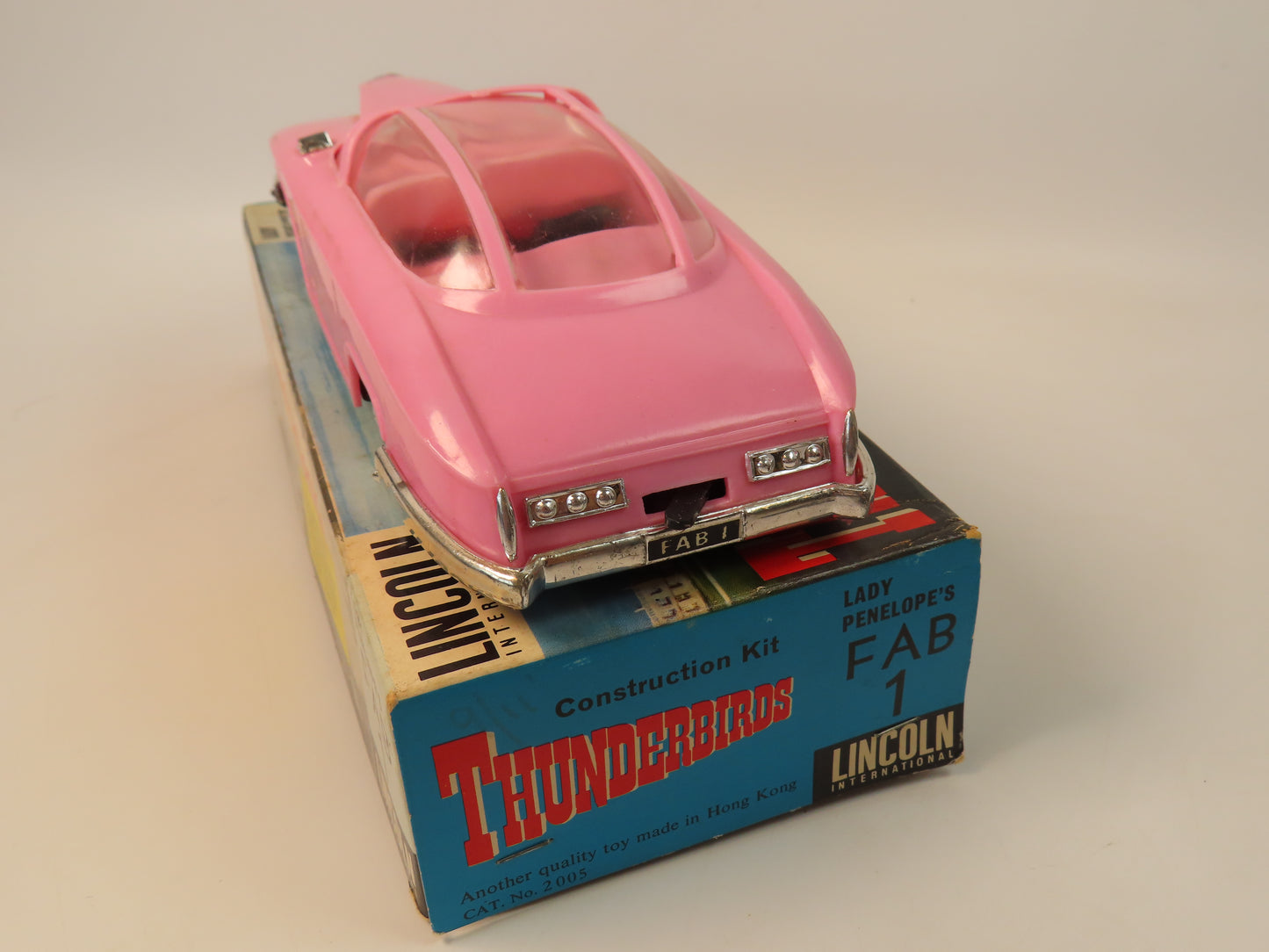 Lincoln International Lady Penelope's Fab 1 - Thunderbirds Contruction Kit - Made/Boxed!