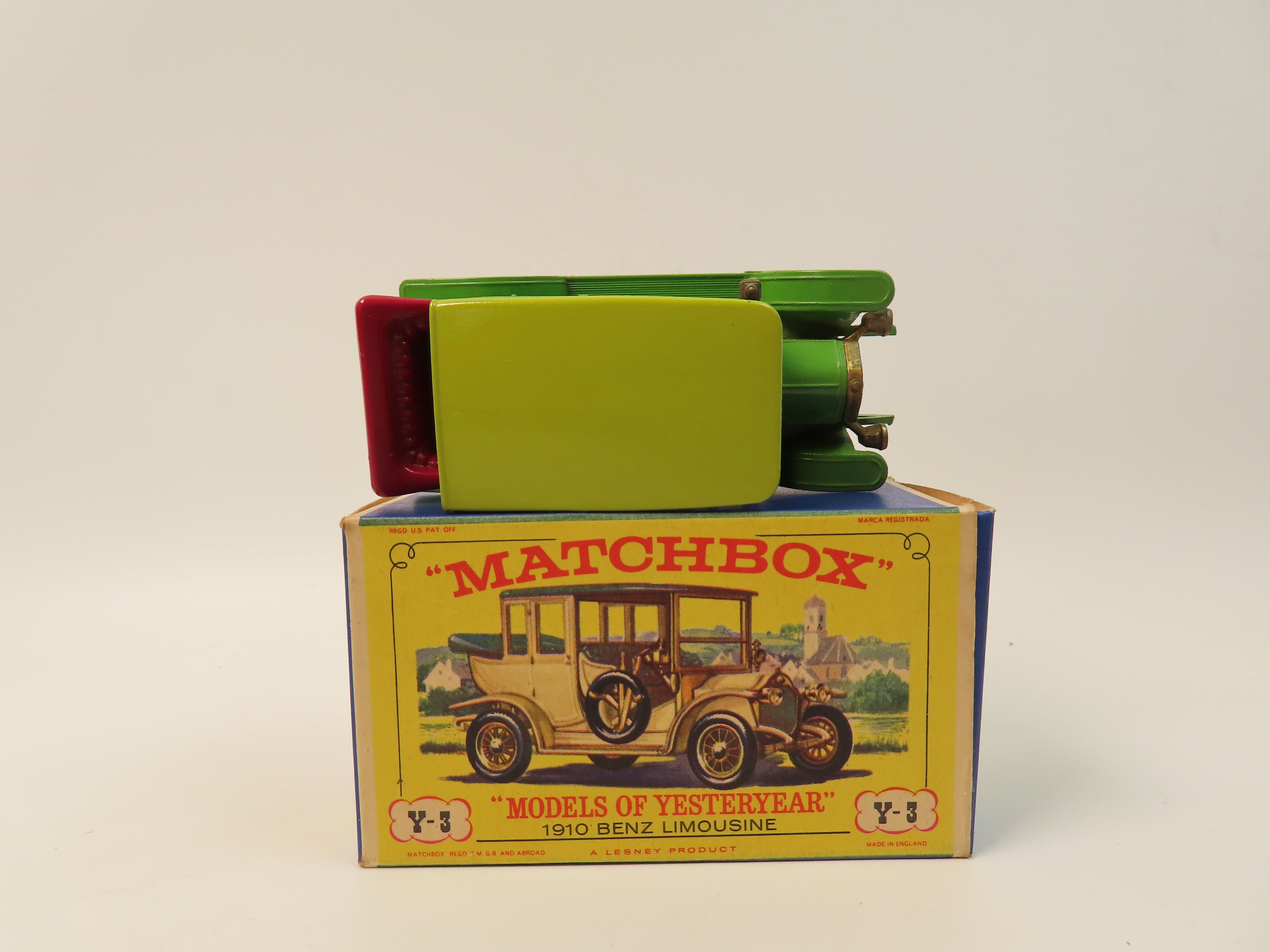 Matchbox Yesteryear Y3 - 1910 Benz Limousine - Mint/boxed