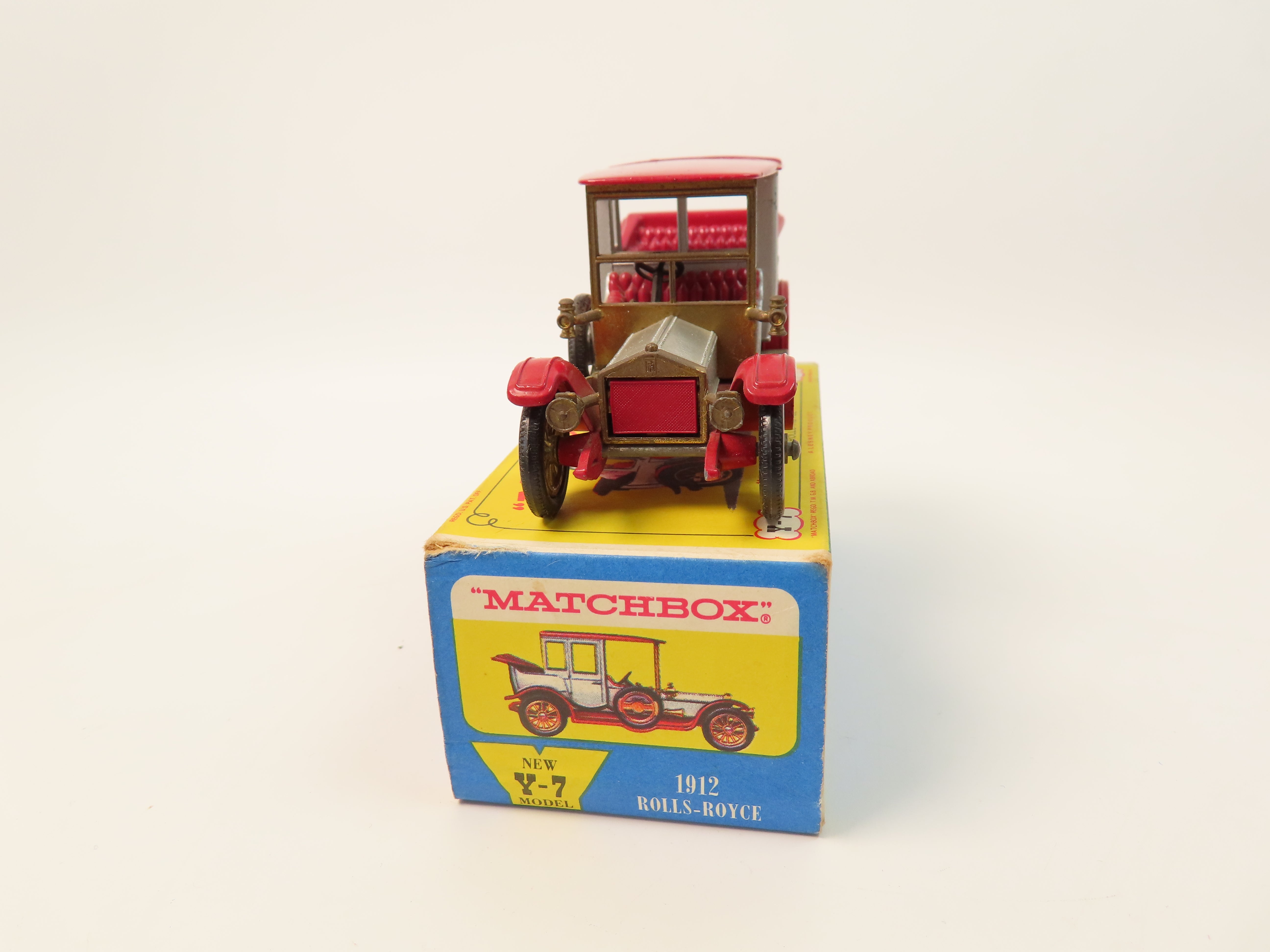 マッチボックス　1912 ROLLS-ROYCE 1970年代購入 マッチボックス 1912 ROLLS-ROYCE 1970年代購入