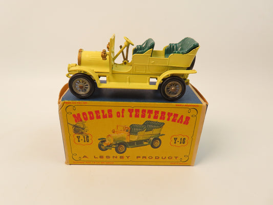 Matchbox Yesteryear Y16 - Spyker Veteran Automobile - Near mint boxed!
