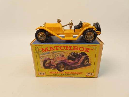 Matchbox Yesteryear Y7 - 1913 Mercer Raceabout - Near mint/boxed!