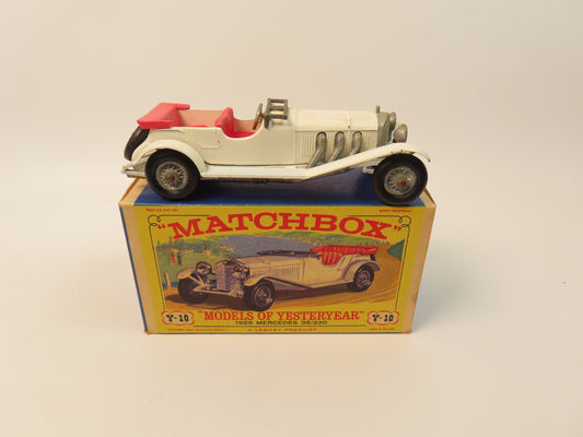 Matchbox Yesteryear Y10 - 1928 Mercedes 36/220 - Very near mint/Boxed!