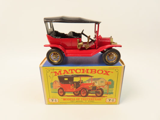 Matchbox Yesteryear Y1 - 1911 Model T Ford - Mint/Boxed!