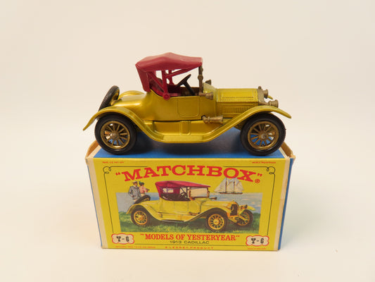 Matchbox Yesteryear Y8 - 1913 Cadillac - 99% Mint/Boxed