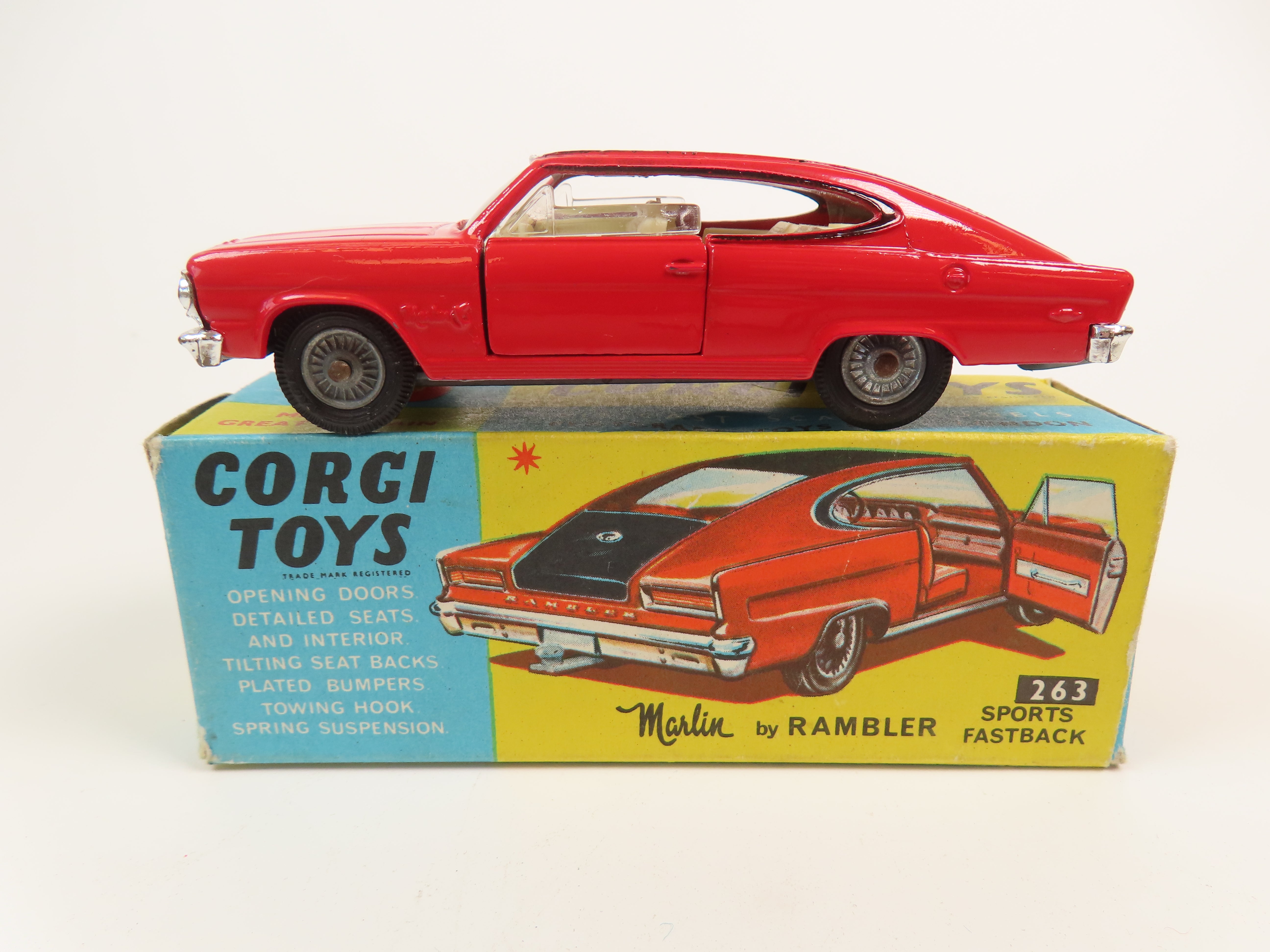 Corgi Comics 801 Noddy's Car, 99% Mint/Boxed! Rare model with the
