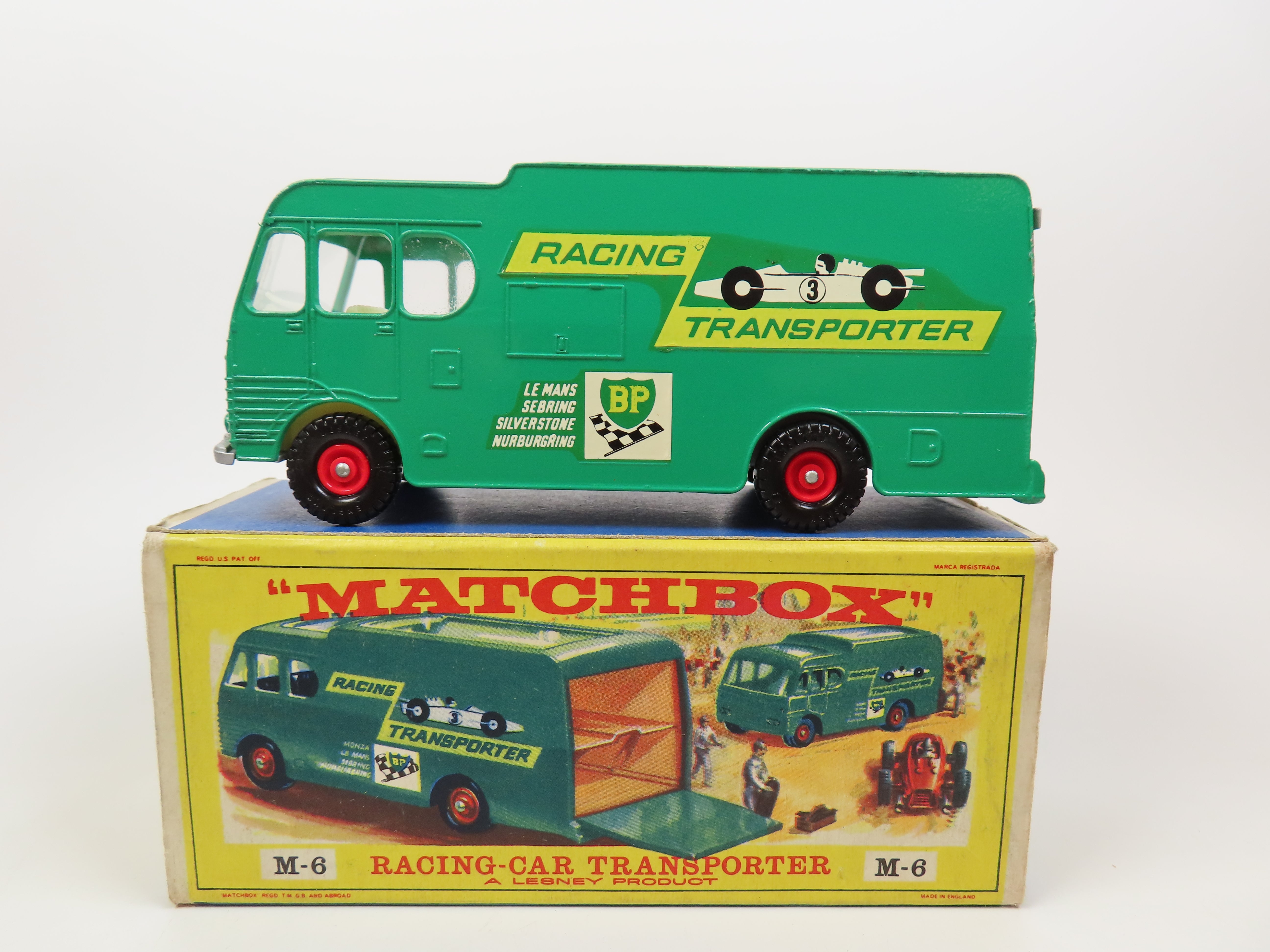 Matchbox Major Pack M-6 Racing Car Transporter, 99% Mint/Boxed ...