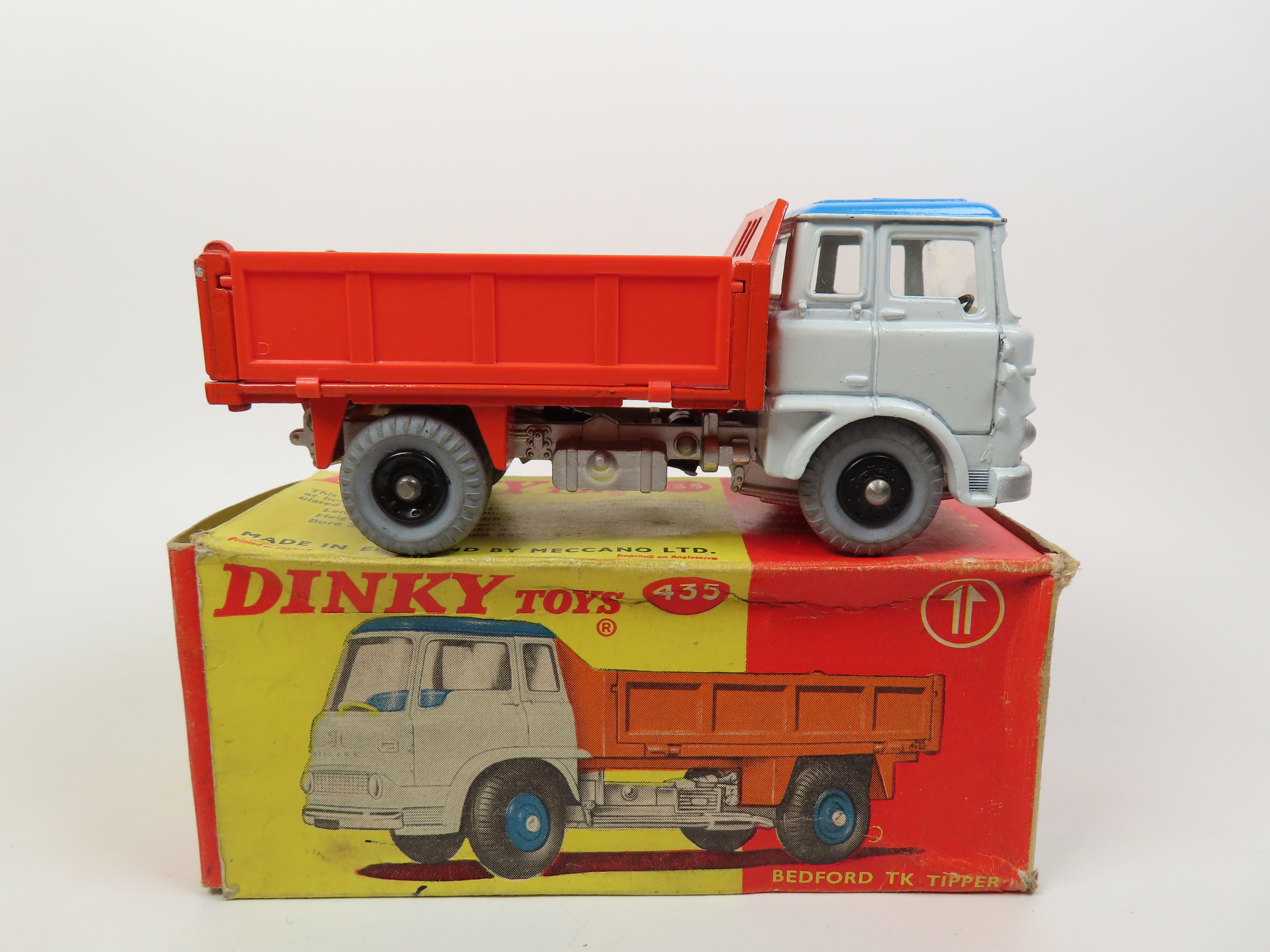Dinky 435 Bedford TK Tipper, Very Near Mint/Boxed! – Andrew Clark