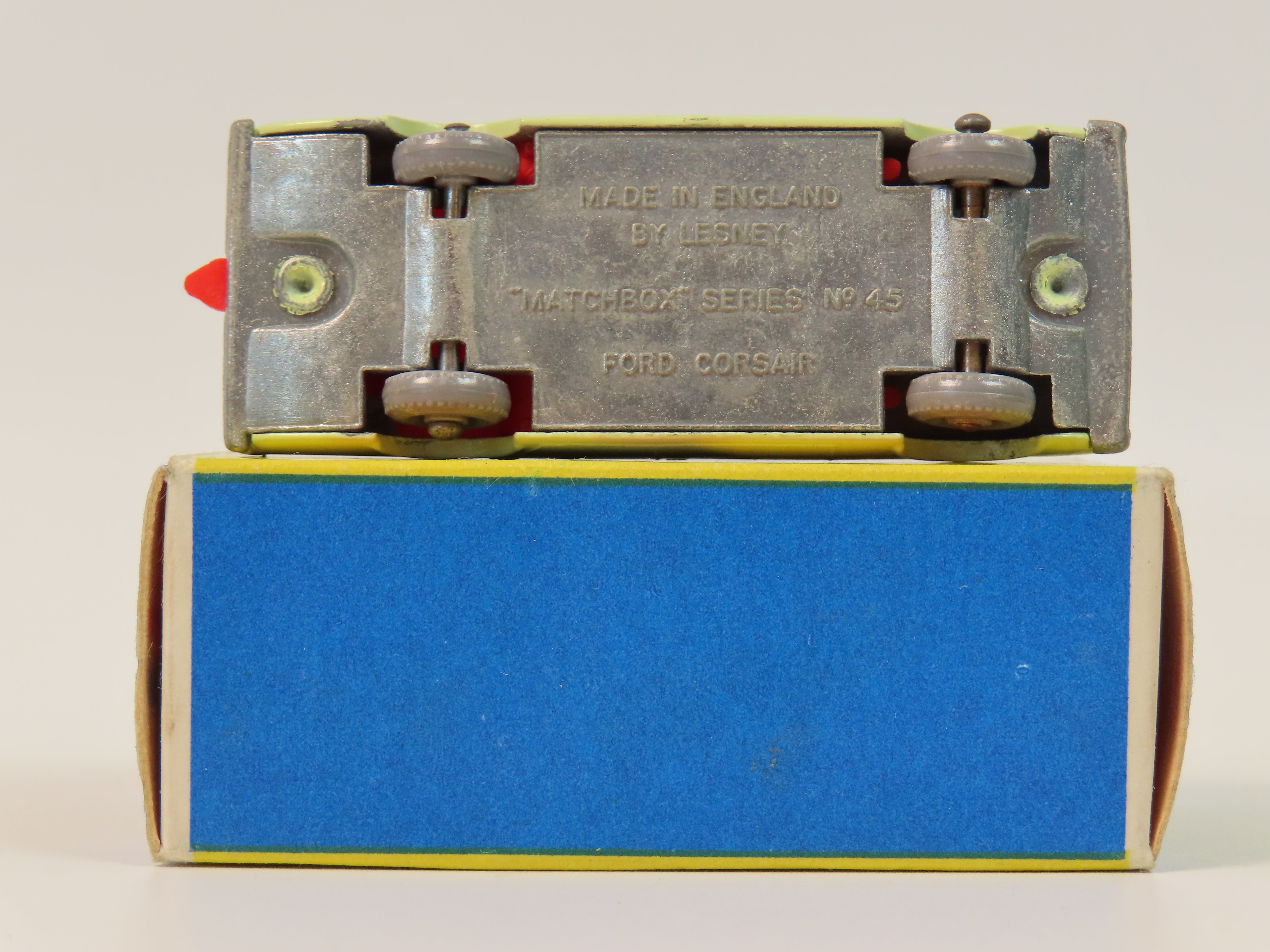 Matchbox Series No.45 Ford Corsair & Boat, 99.9% Mint/Boxed! RARE