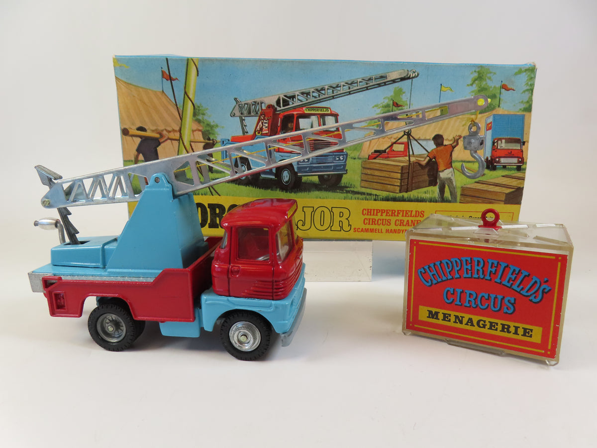 Chipperfields Circus Models Corgi 1144 Chipperfields Circus Crane, 99% Mint/Boxed! – Andrew Clark ...