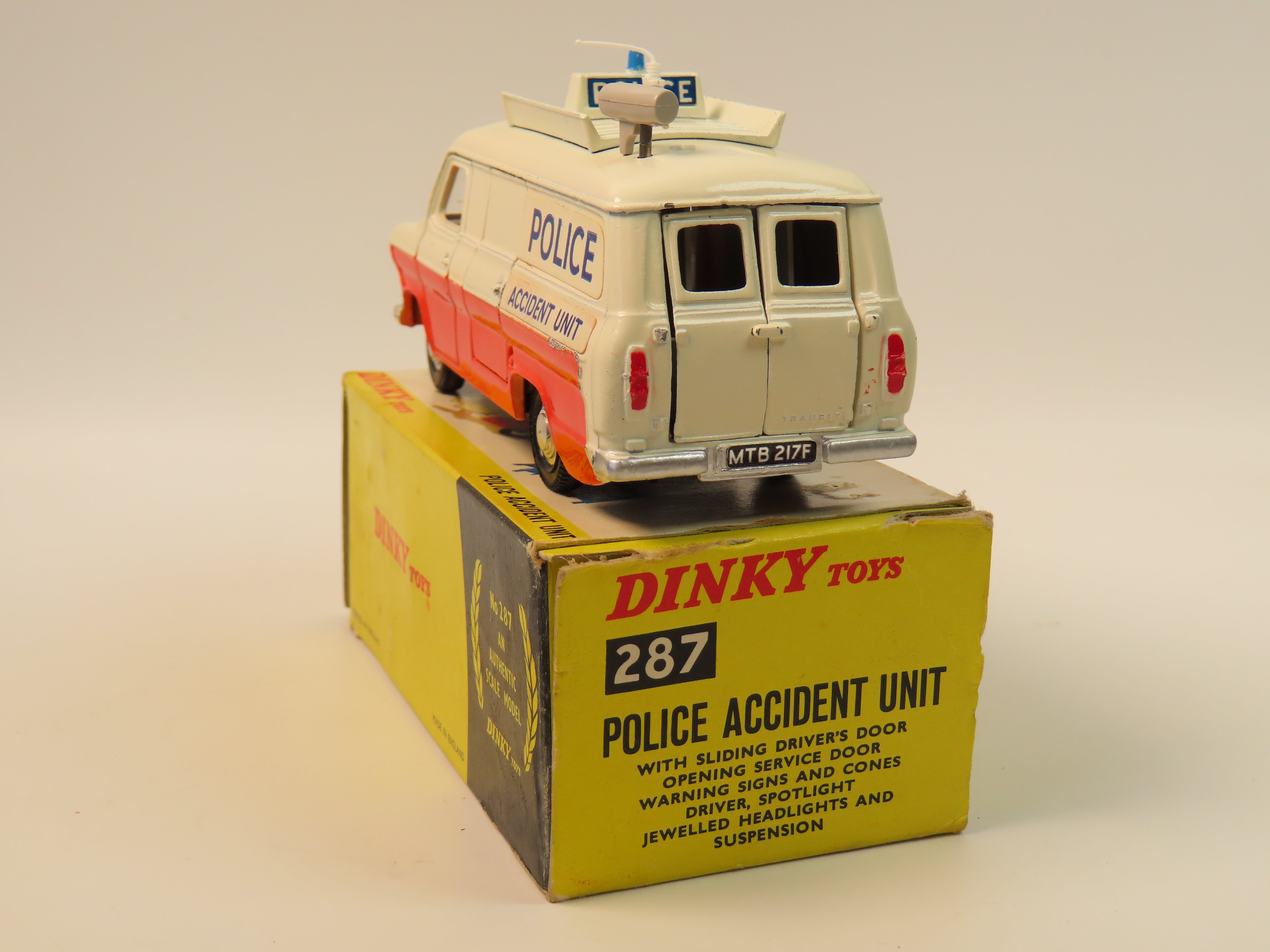 Dinky 287 Police Accident Unit 1st issue, Near Mint/Boxed