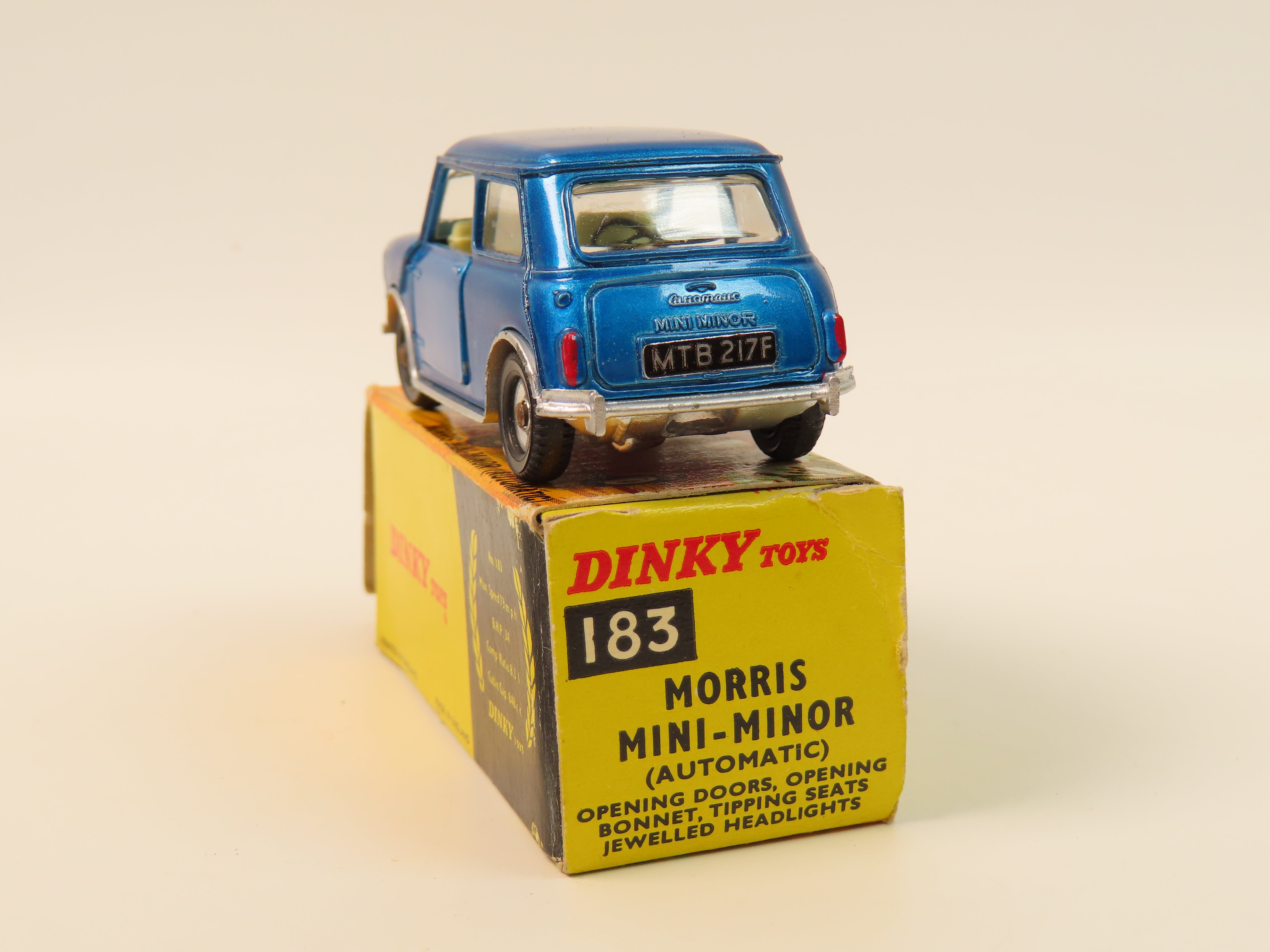 Dinky 183 Morris Mini-Minor, Very Near Mint/Boxed! Scarce Dinky 183 Morris Mini-Minor, Very Near Mint/Boxed! Scarce