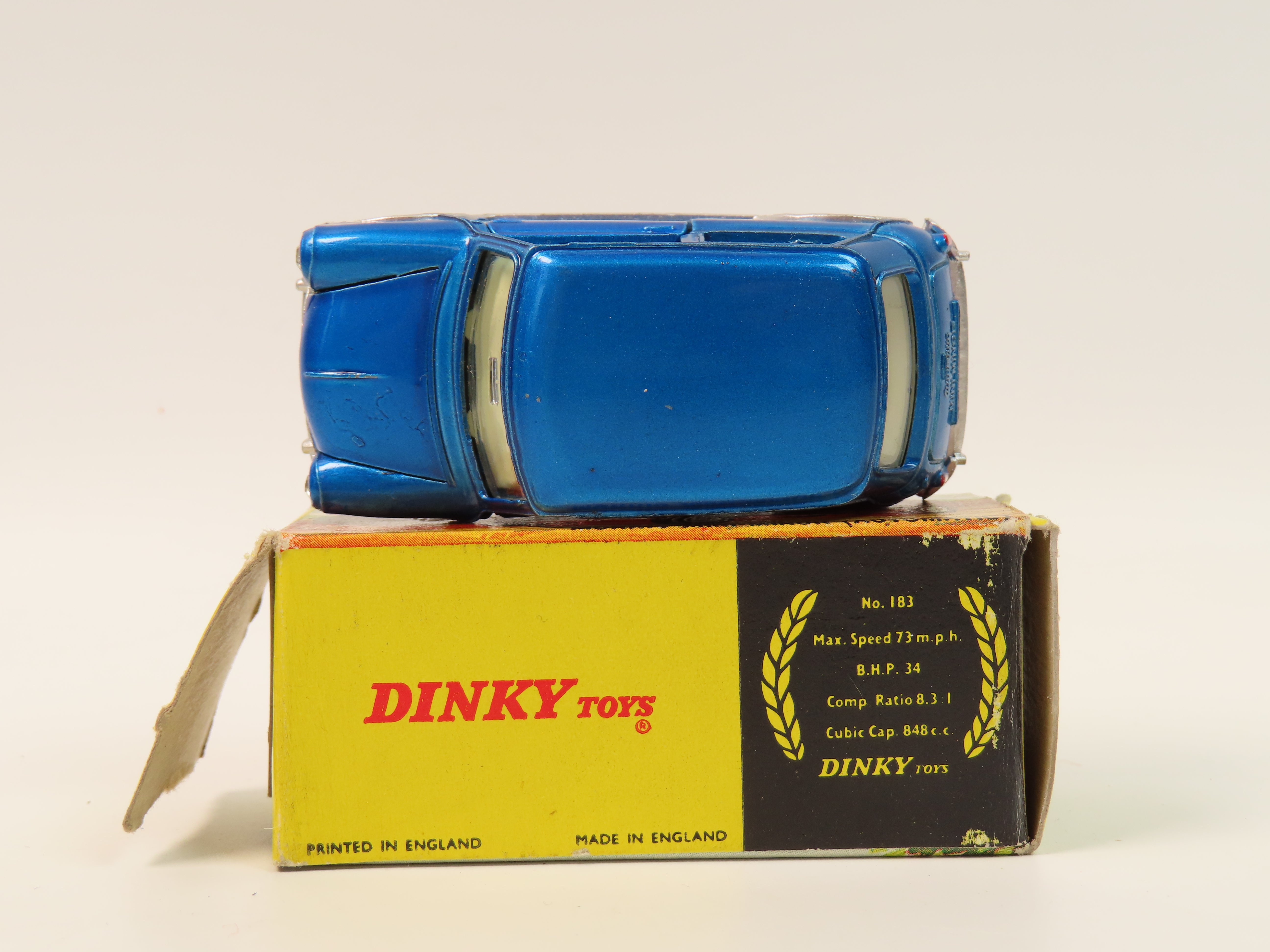 Dinky 183 Morris Mini-Minor, Very Near Mint/Boxed! Scarce colour