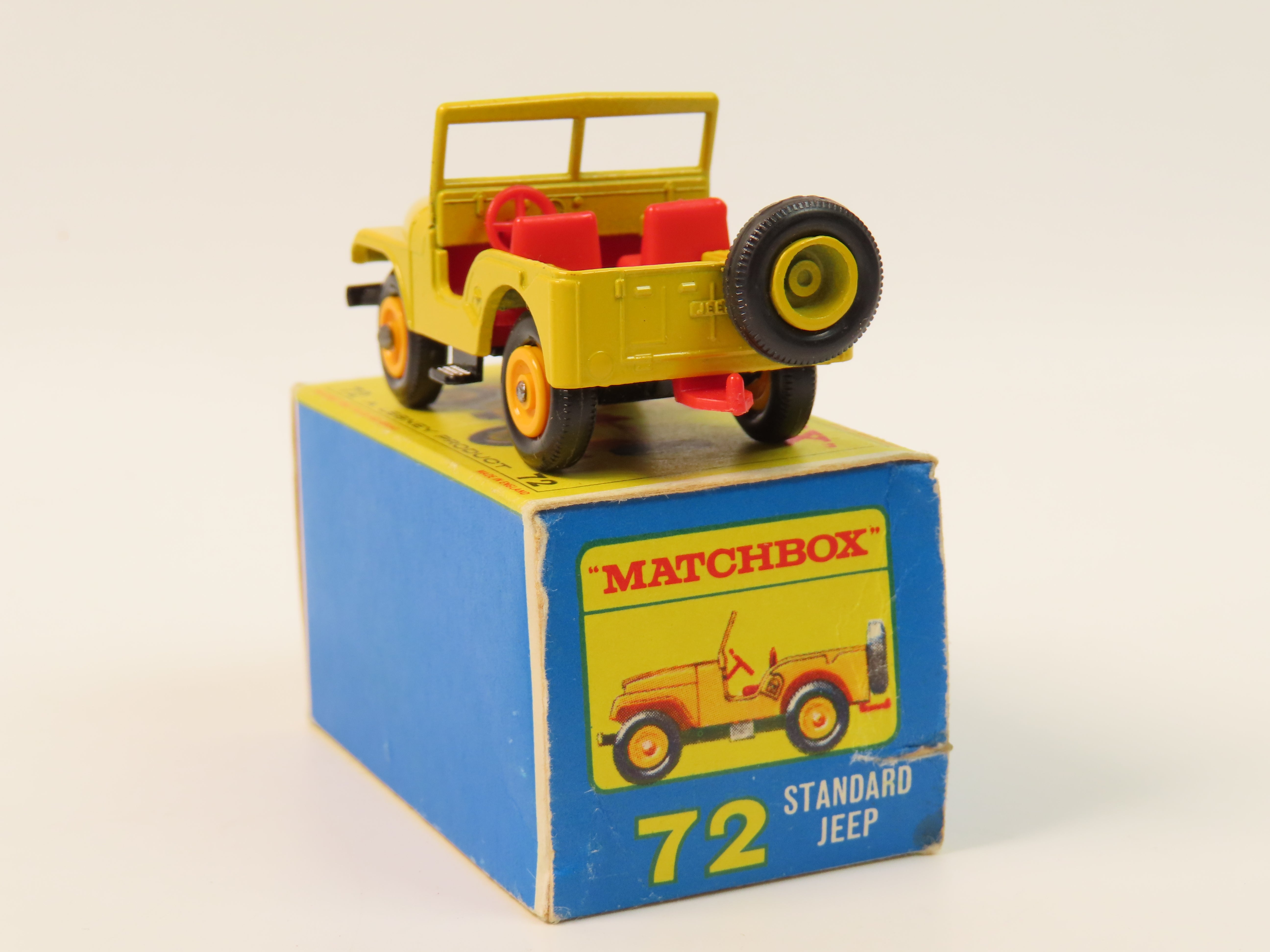Matchbox Series No.72 Standard Jeep, 99.9% Mint/Boxed
