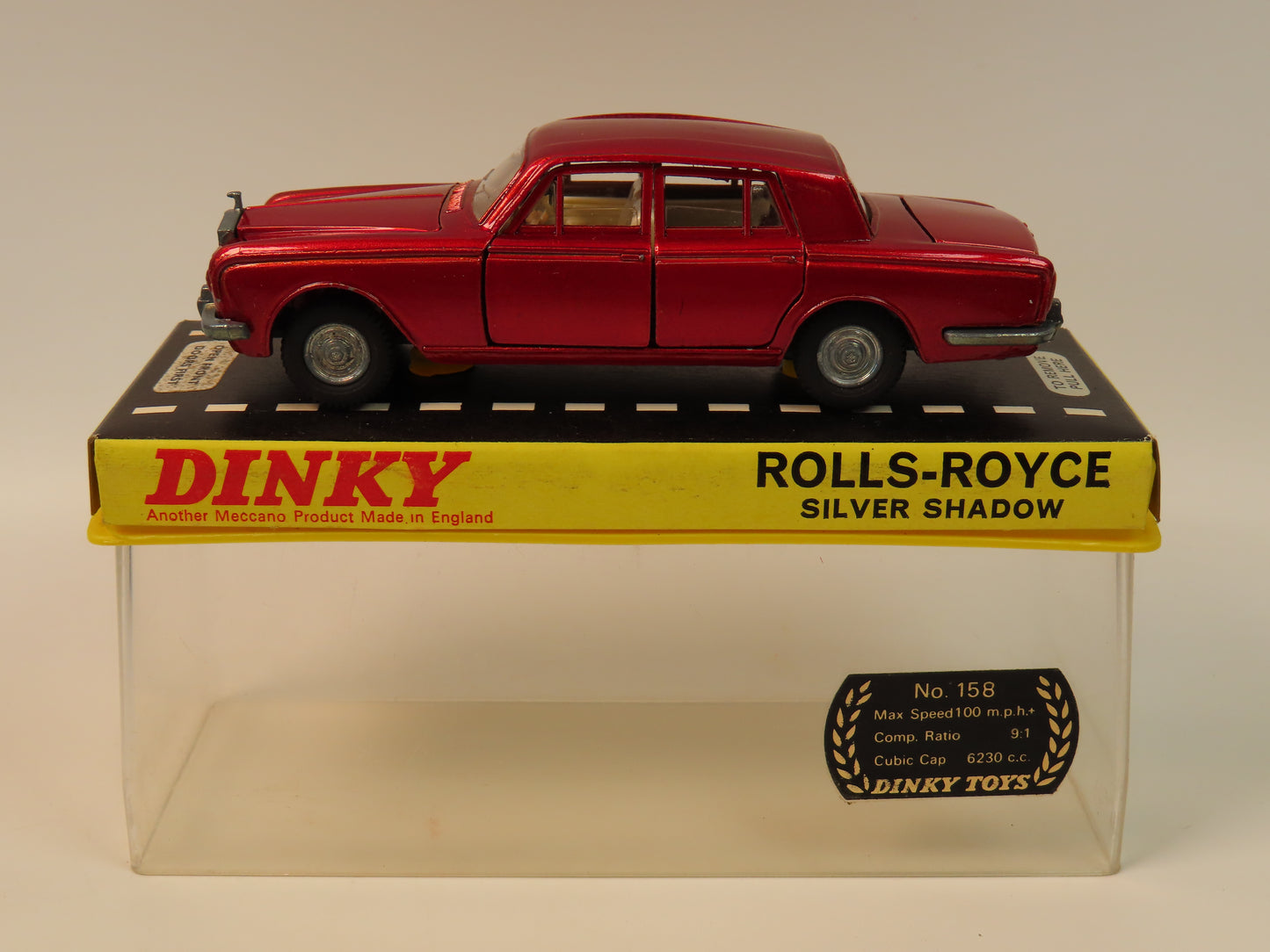 Dinky 158 Rolls-Royce Silver Shadow. Very Near Mint/Boxed!