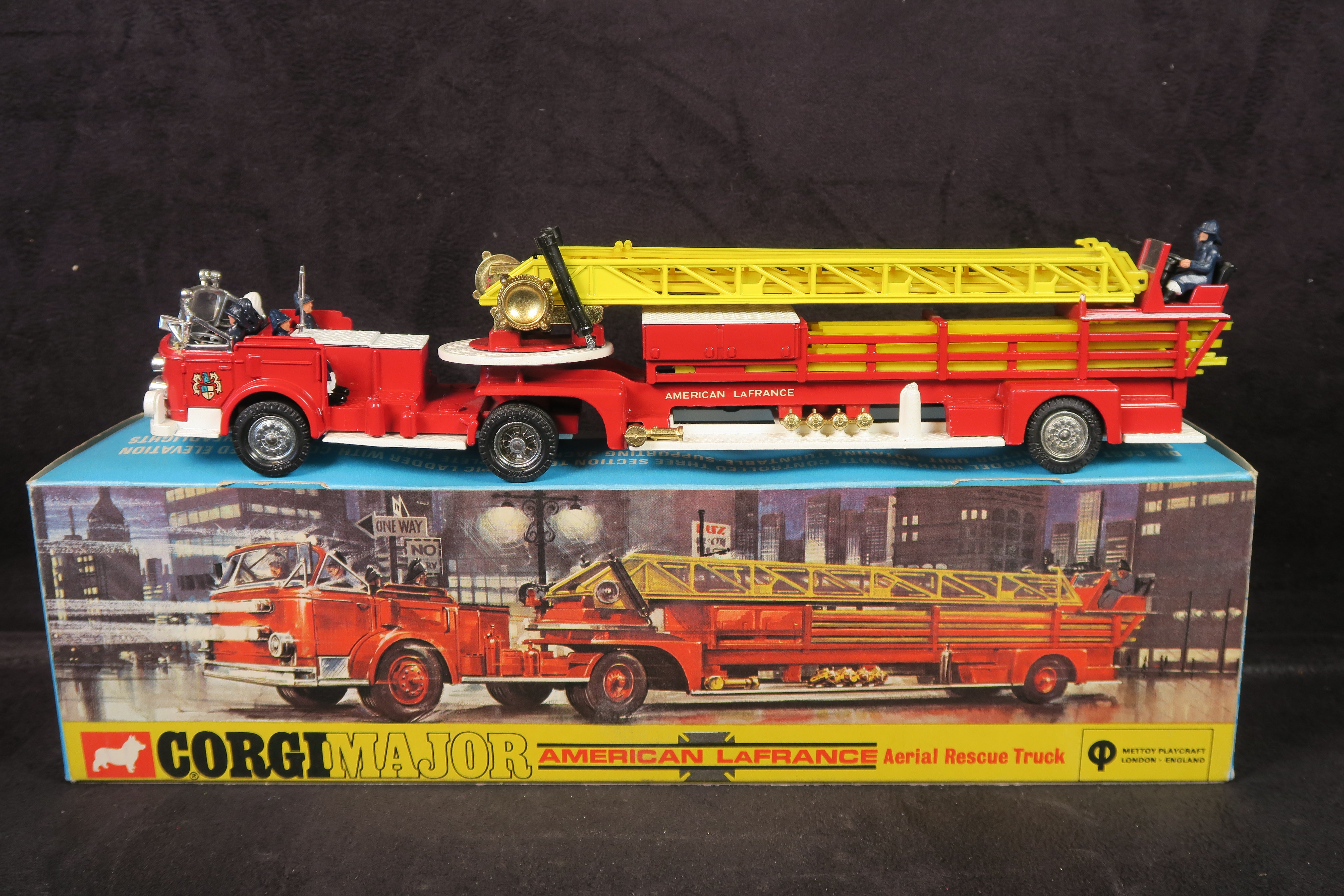 Corgi Major 1143 Aerial Rescue Truck, Very Near Mint/Boxed