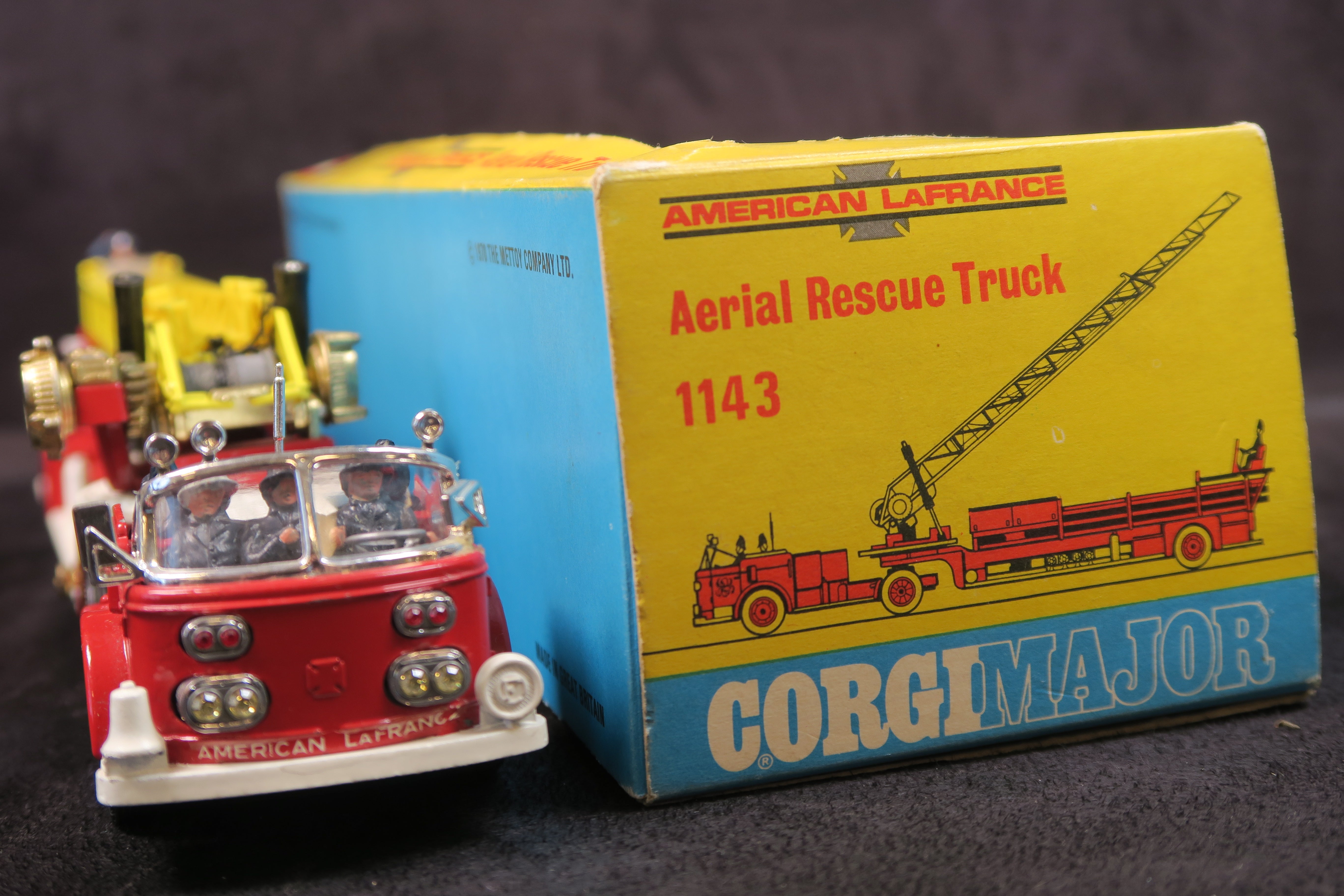 Corgi Major 1143 Aerial Rescue Truck, Very Near Mint/Boxed
