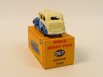 Dinky Dublo 067 Austin Taxi, Very Near Mint/Boxed!