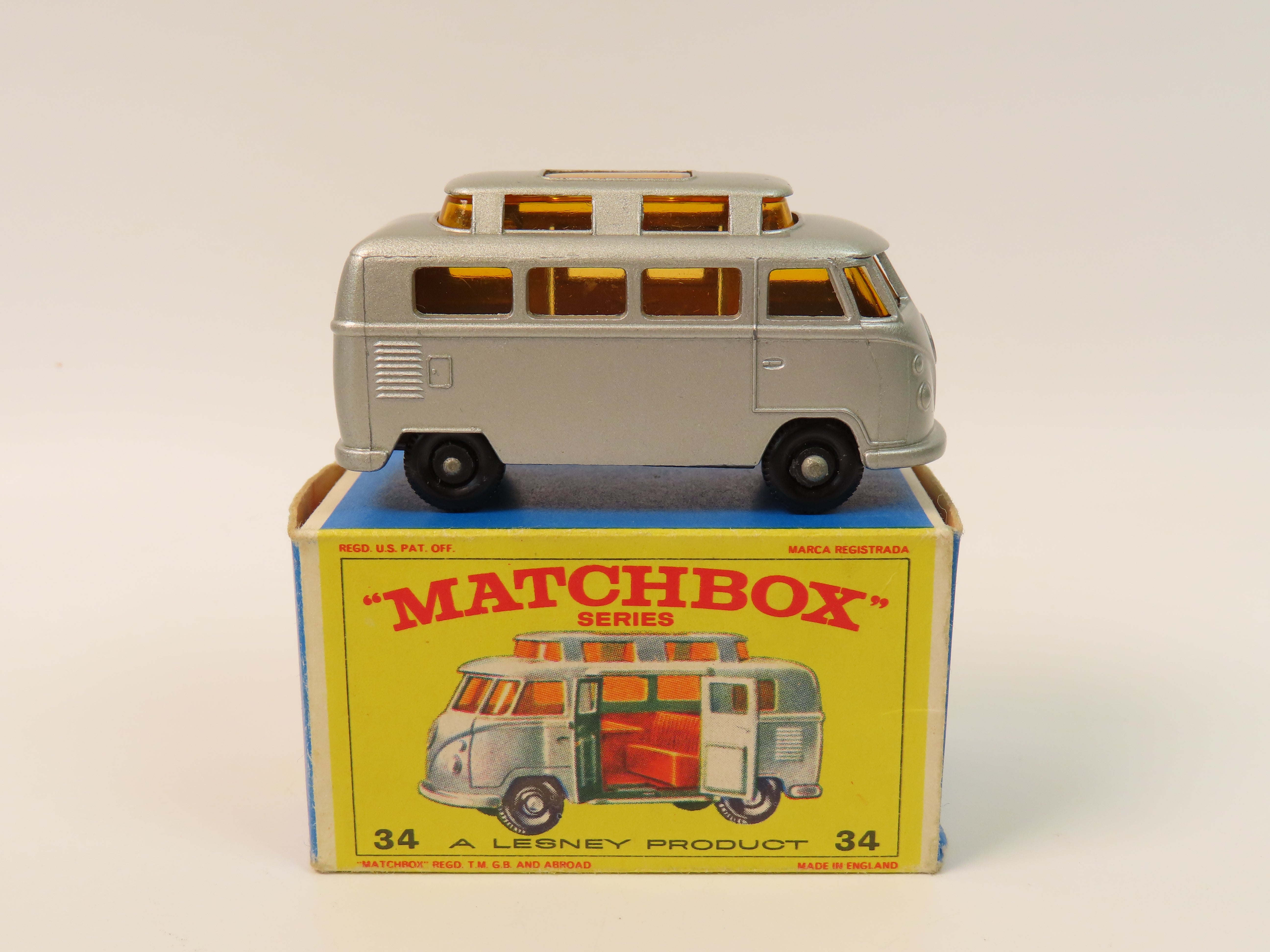 Matchbox 34 Volkswagen Camper, 99% Mint/Boxed! – Andrew