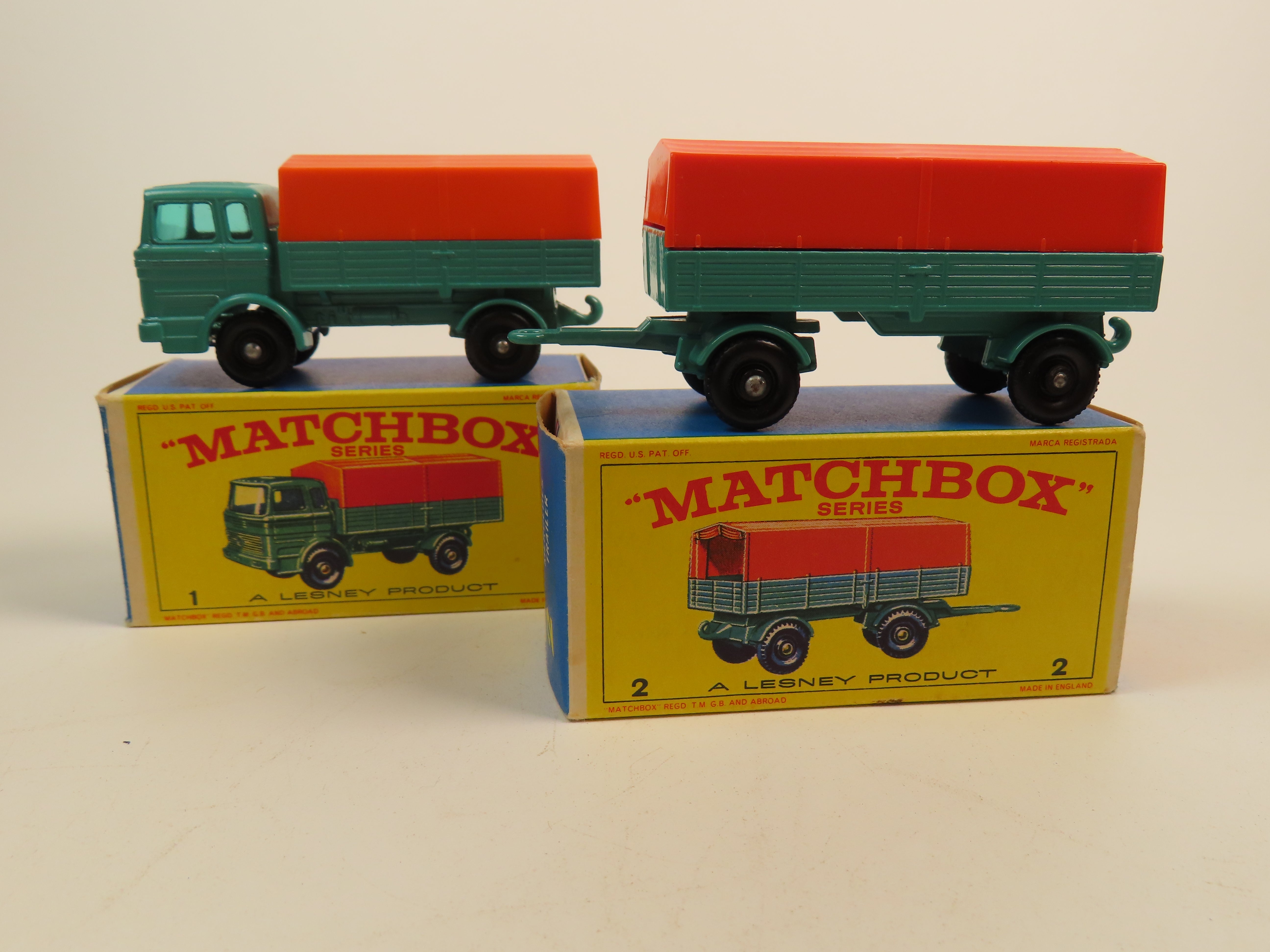 Matchbox Major Pack M-2 Articulated Freight Truck, Very Near Mint