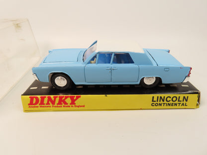 Dinky 170 - Lincoln Continental - white/blue - very near mint boxed! Rare model!