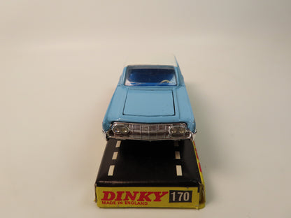 Dinky 170 - Lincoln Continental - white/blue - very near mint boxed! Rare model!