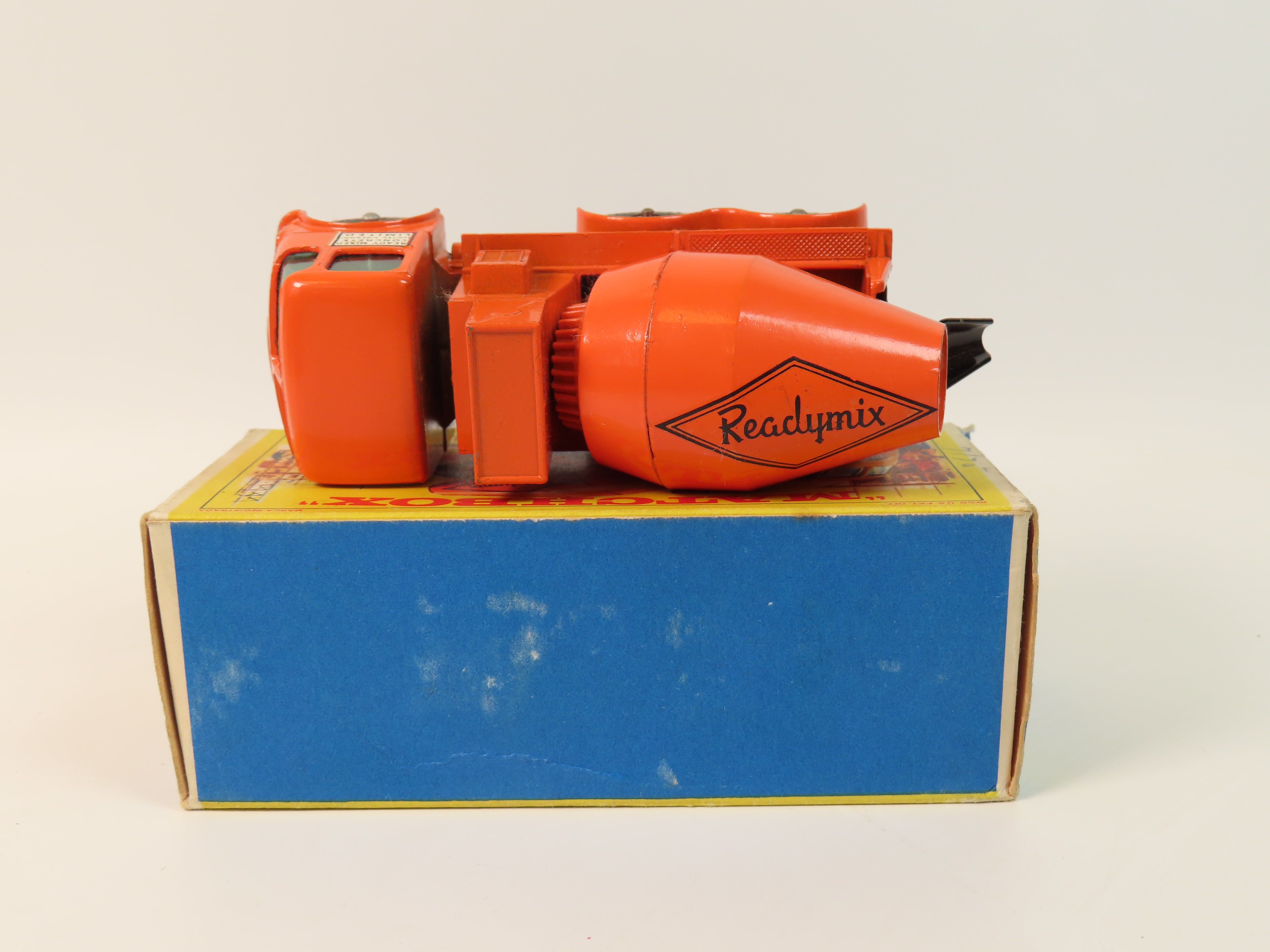 Matchbox King Size K-13 Ready-Mix Concrete Truck, Near Mint/Boxed