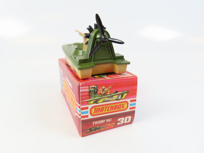 Matchbox Superfast 30 Swamp Rat - Green - Mint Boxed!