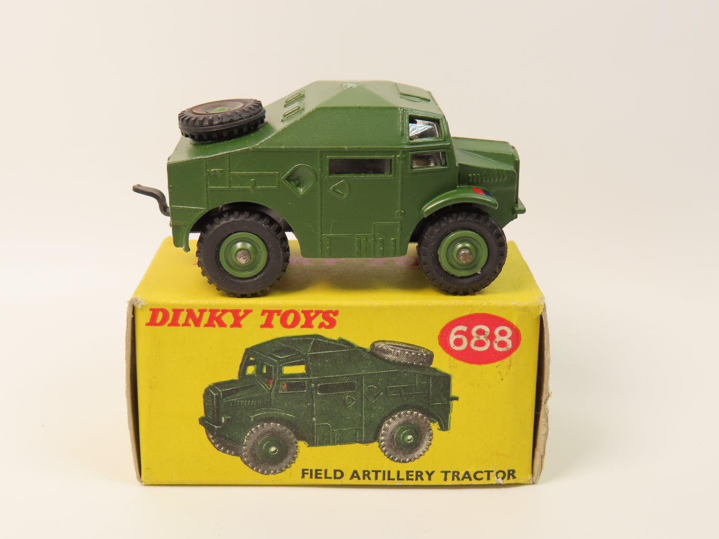 Dinky 688 Field Artillery Tractor, Very Near Mint/Boxed!