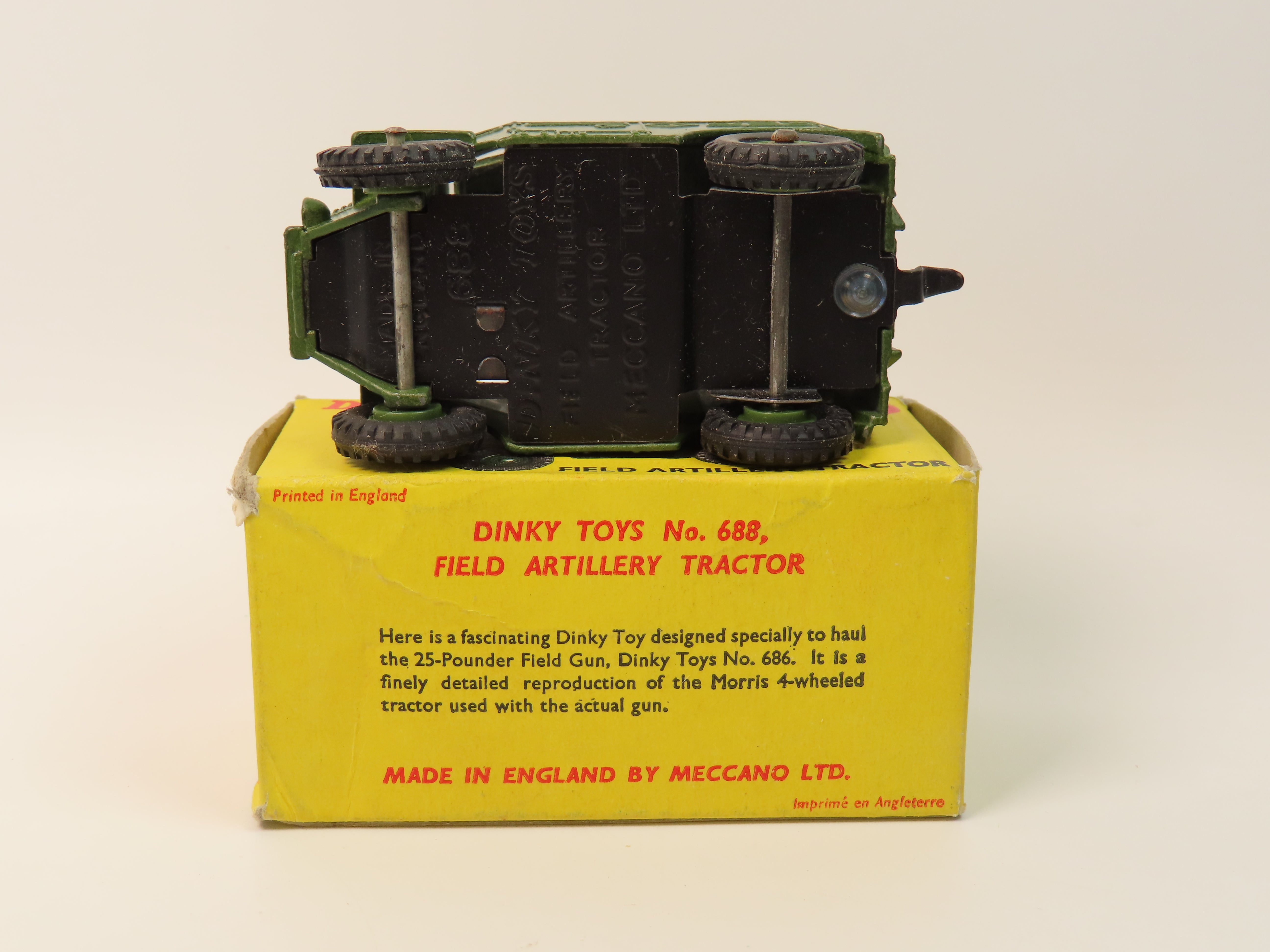 Dinky 688 Field Artillery Tractor, Very Near Mint/Boxed! – Andrew