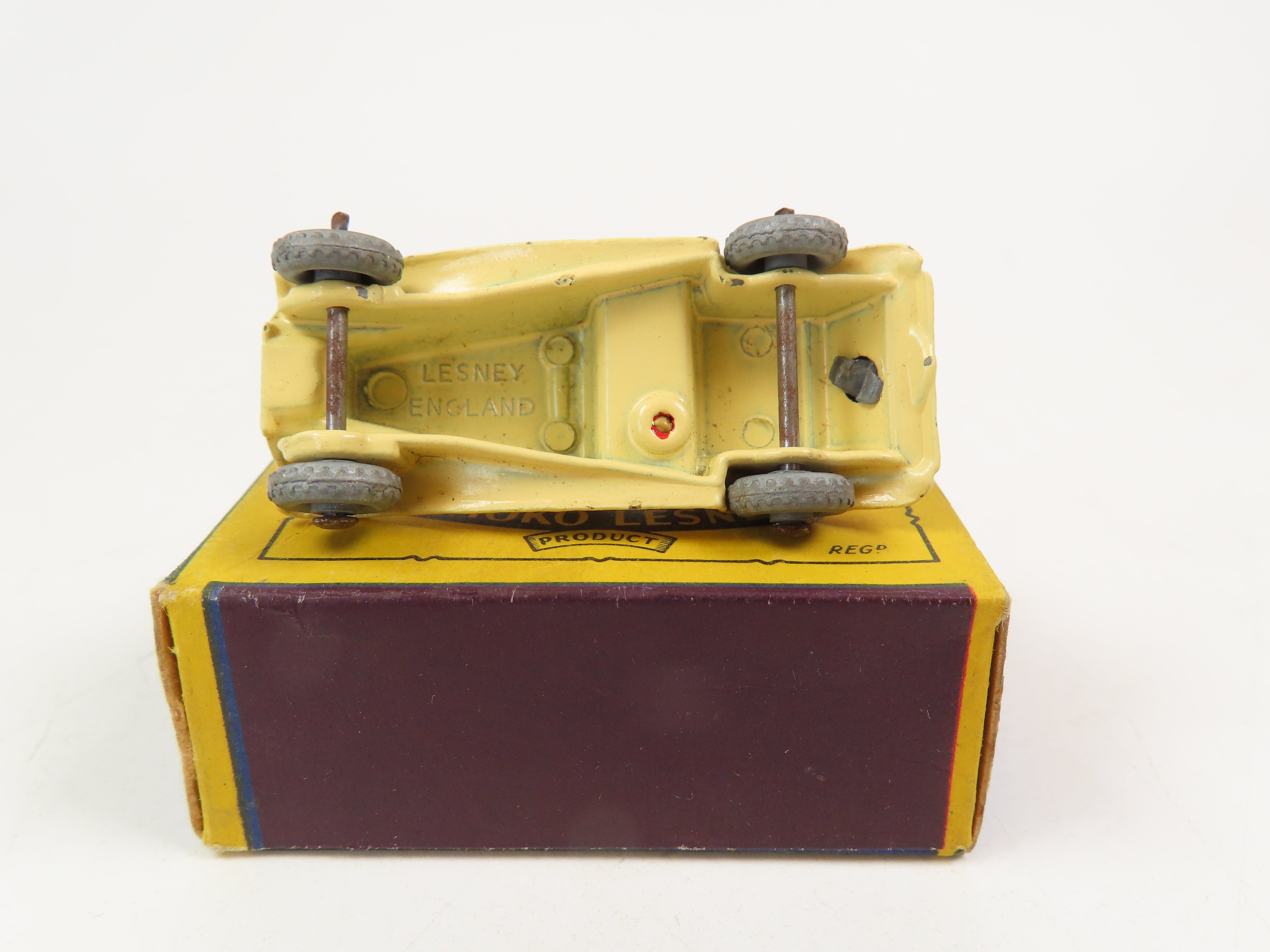Matchbox No.19 MG Midget Sports Car, Very Near Mint/Boxed