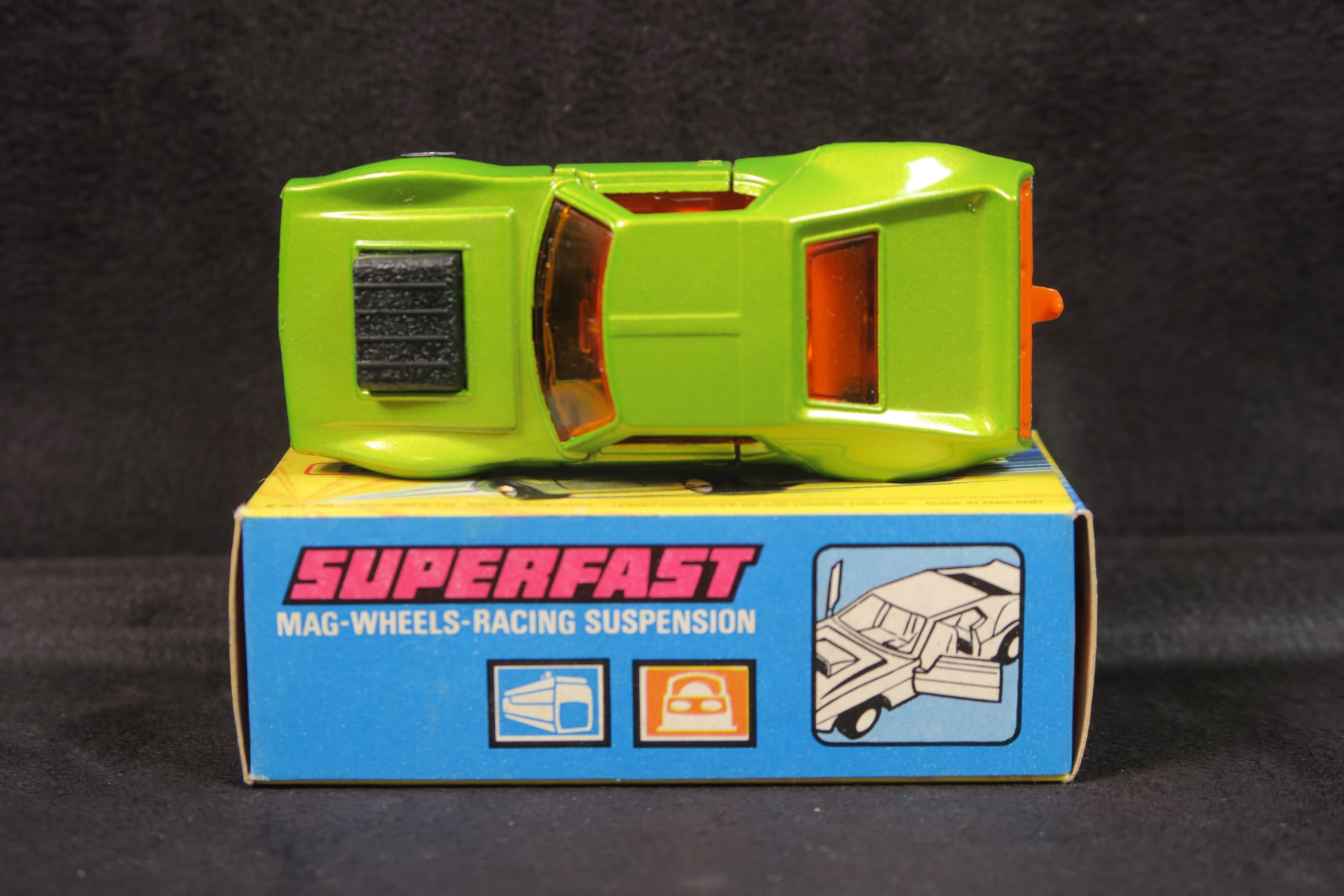 Matchbox Superfast 9 AMX Javelin, Scarce Orange Interior, Mint