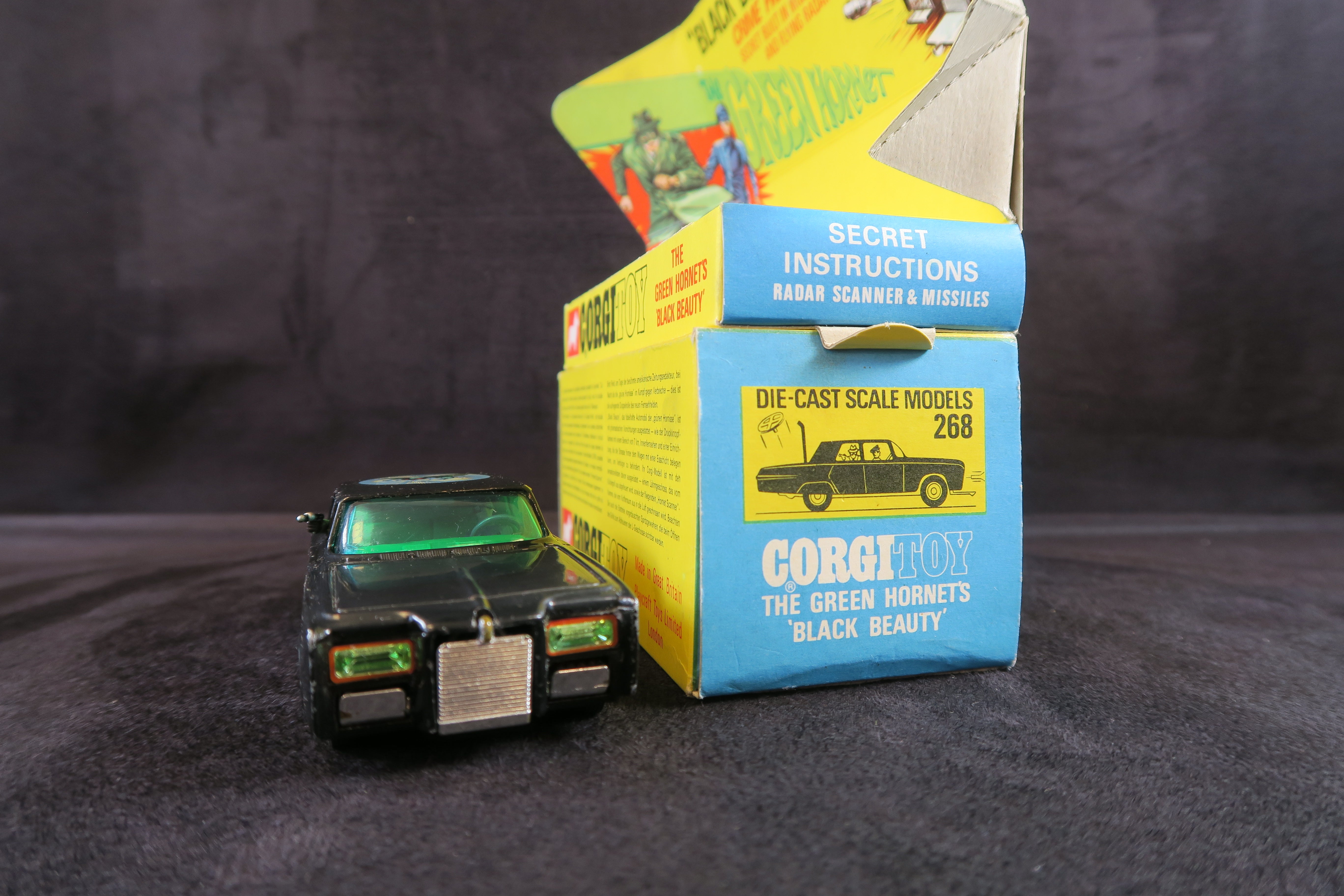 Corgi 268 The Green Hornet 'Black Beauty', Very Near Mint/Boxed