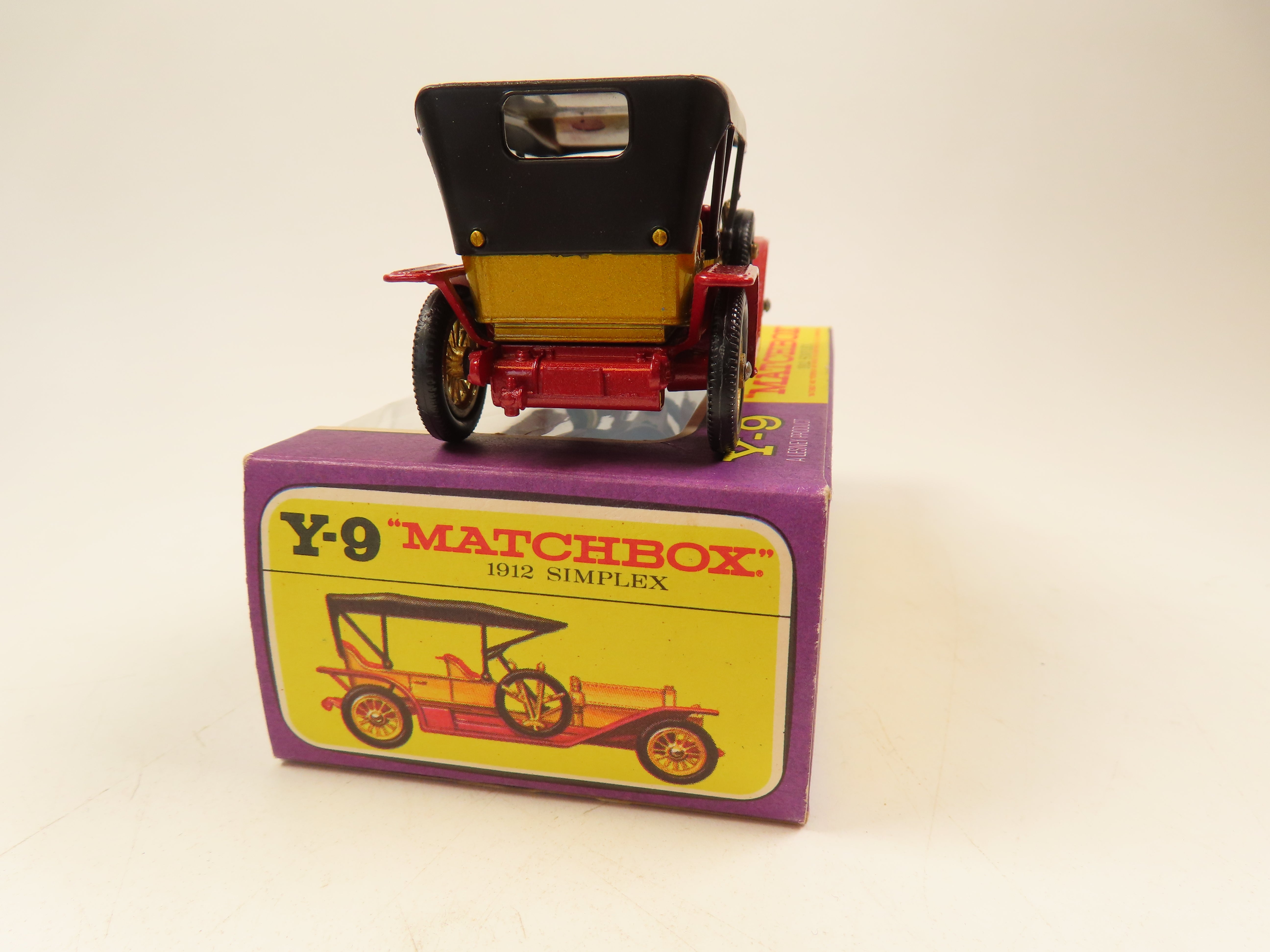 Matchbox Yesteryear Y-9 1912 Simplex, Mint/Boxed! – Andrew Clark