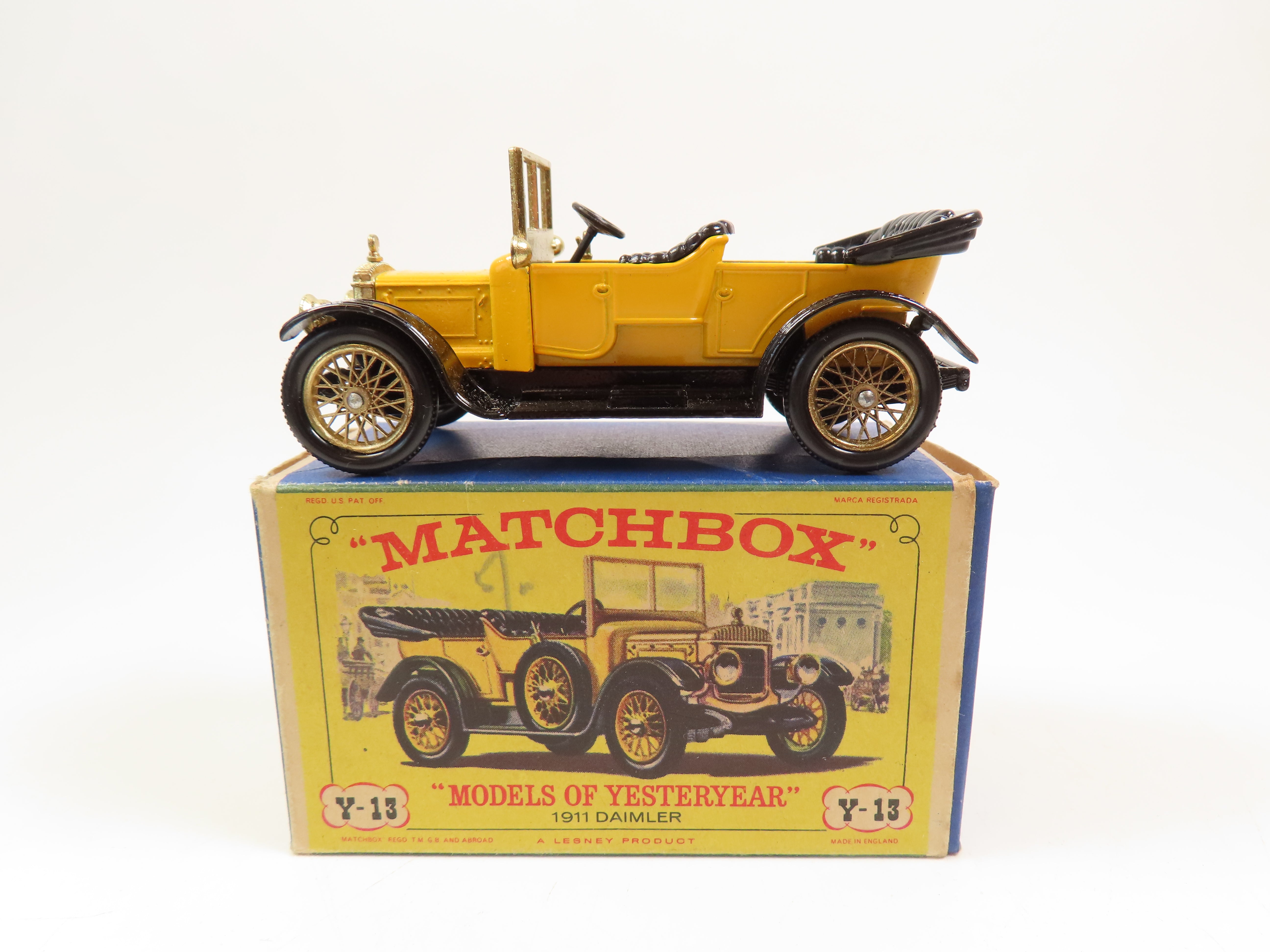 Matchbox Yesteryear Y-13 1911 Daimler, Mint/Boxed! – Andrew Clark