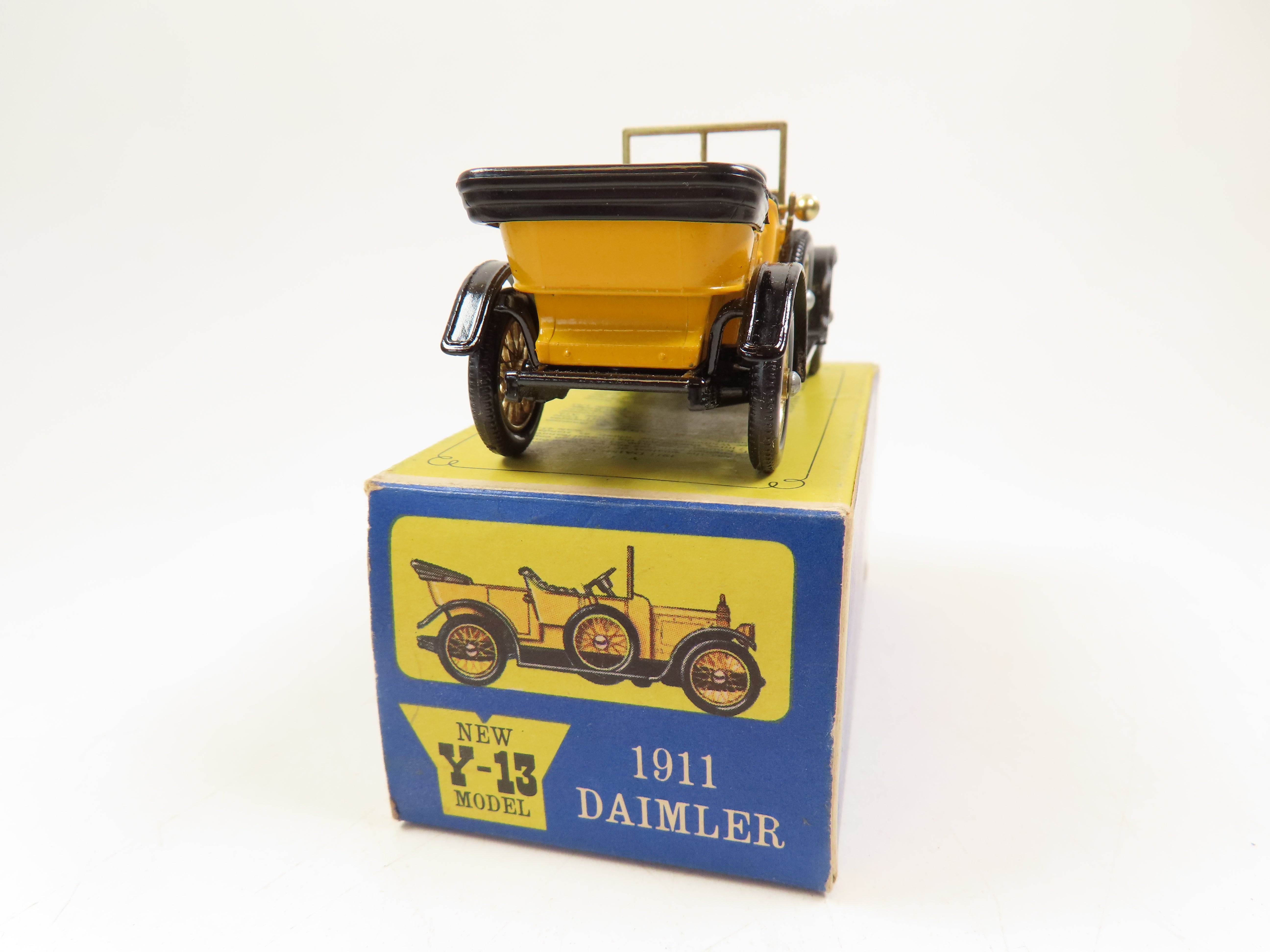 Matchbox Yesteryear Y-13 1911 Daimler, Mint/Boxed! – Andrew Clark