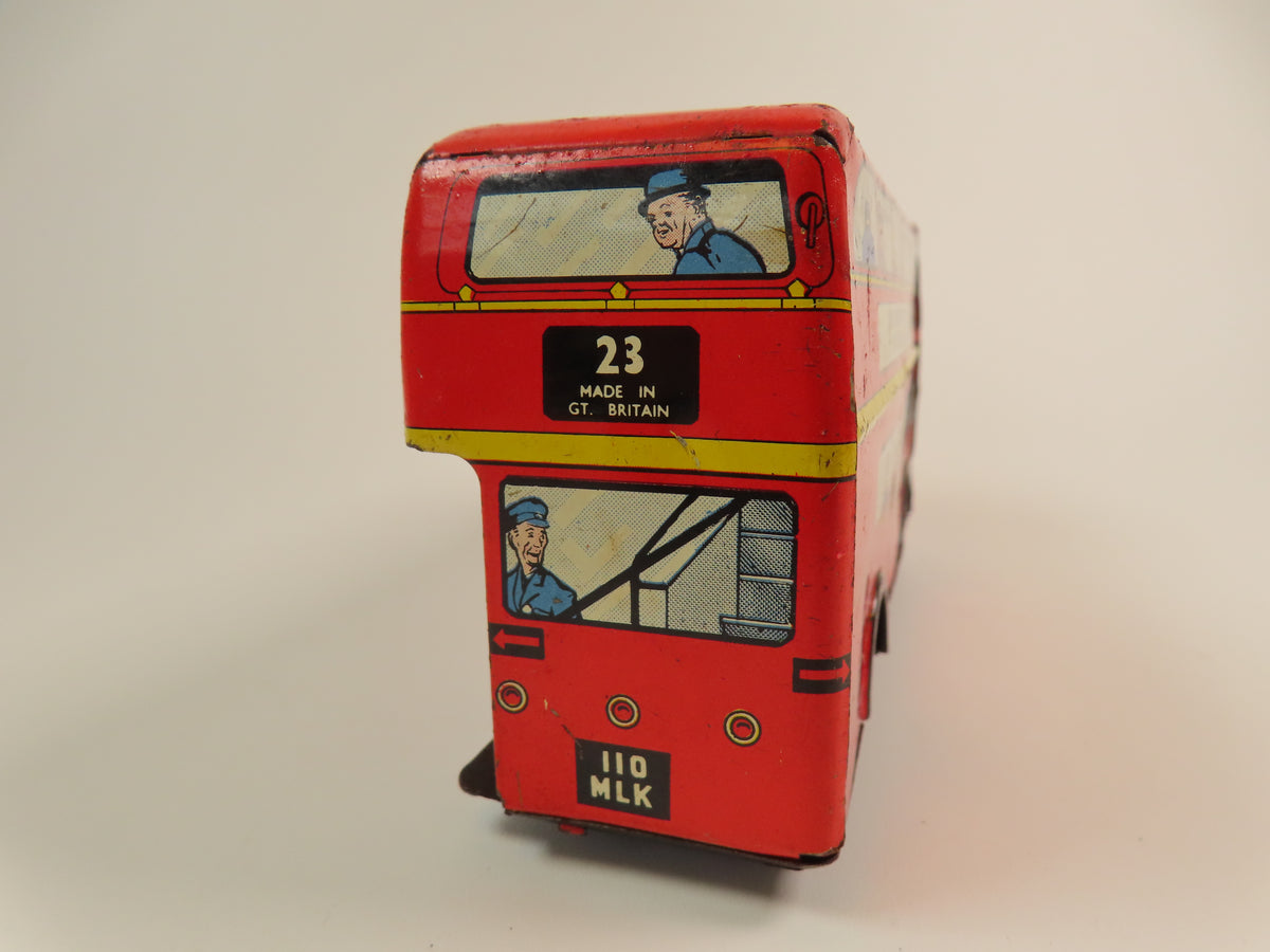 Wells Brimtoy Tinplate Routemaster Bus (Friction Drive), Nice Example ...