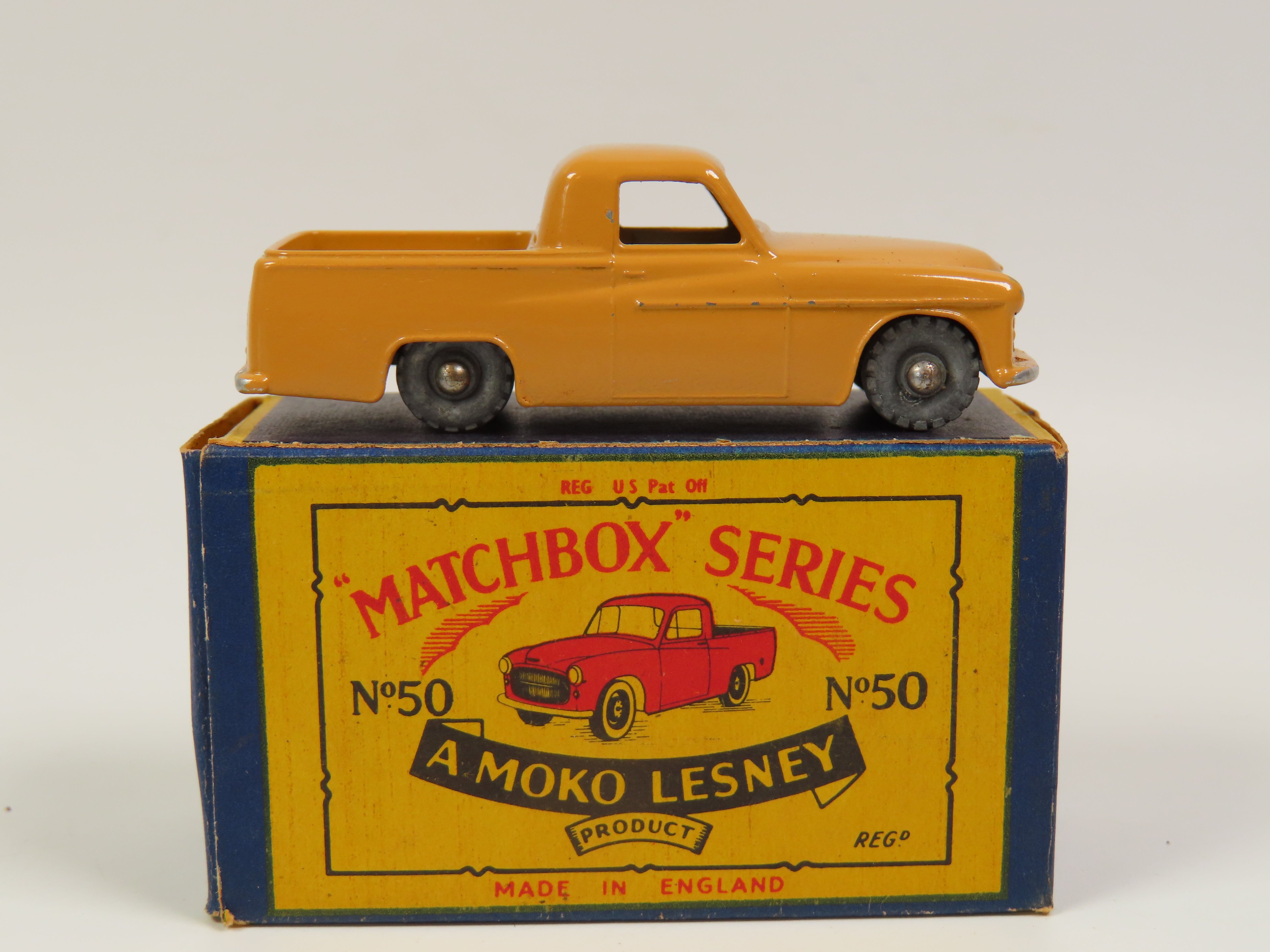 ミニカー MATCHBOX No.50 COMMER PICK-UP MK VIII Matchbox No.50 Commer Pick-Up MK VIII, Very Near Mint/Boxed