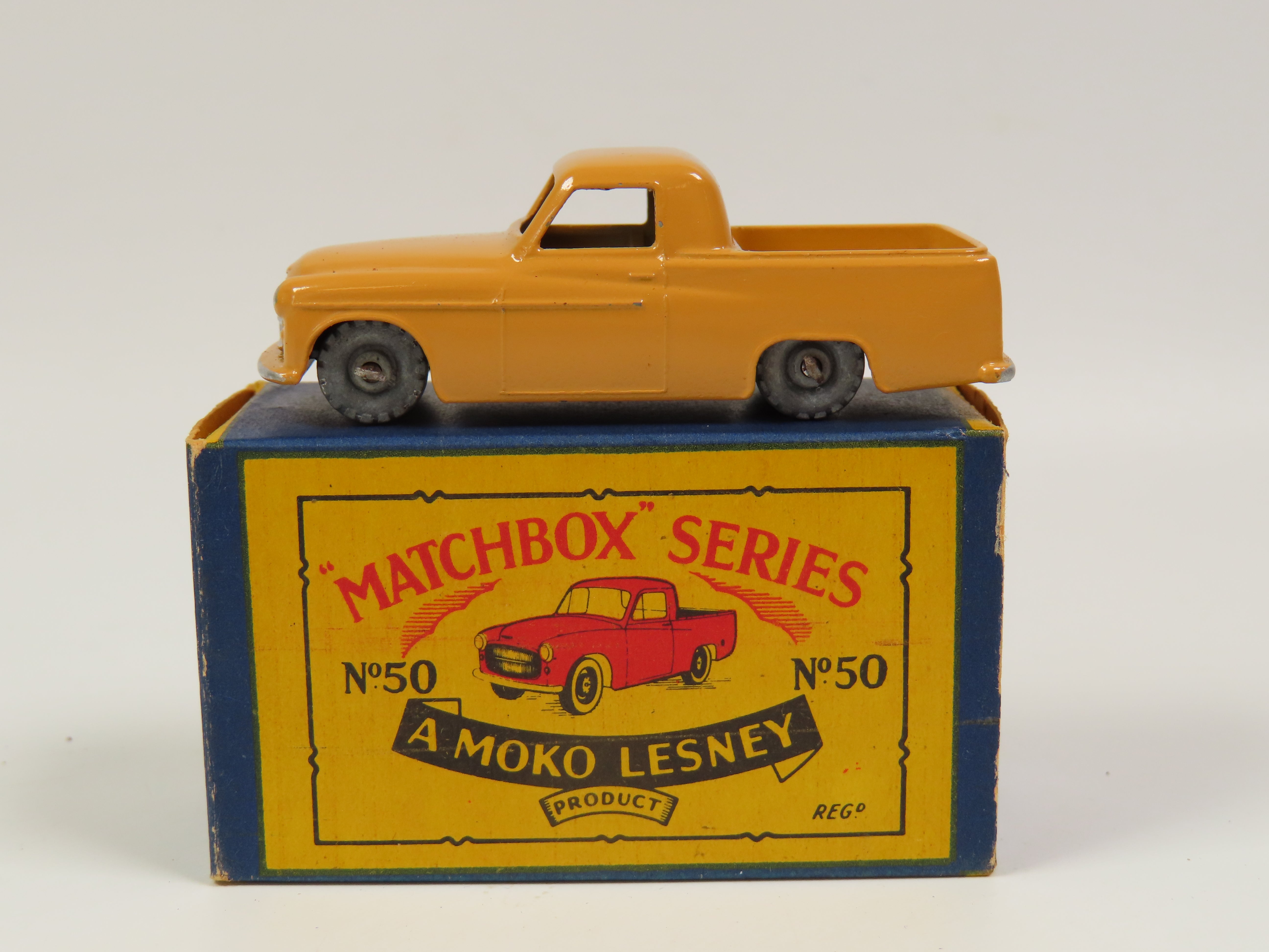 ミニカー MATCHBOX No.50 COMMER PICK-UP MK VIII Matchbox No.50 Commer Pick-Up MK VIII, Very Near Mint/Boxed