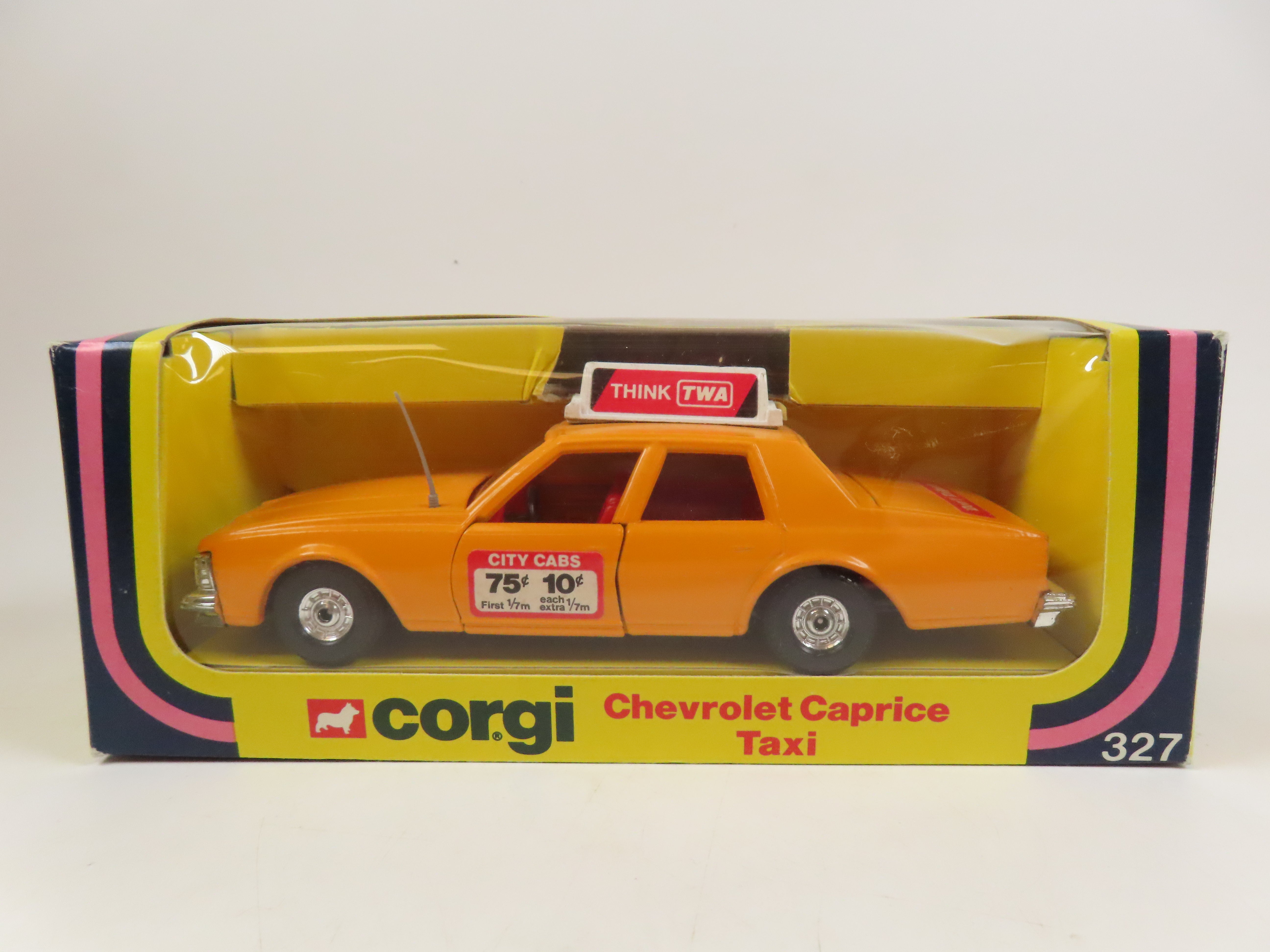 Corgi 327 Chevrolet Caprice Taxi, 99% Mint/Boxed! – Andrew Clark